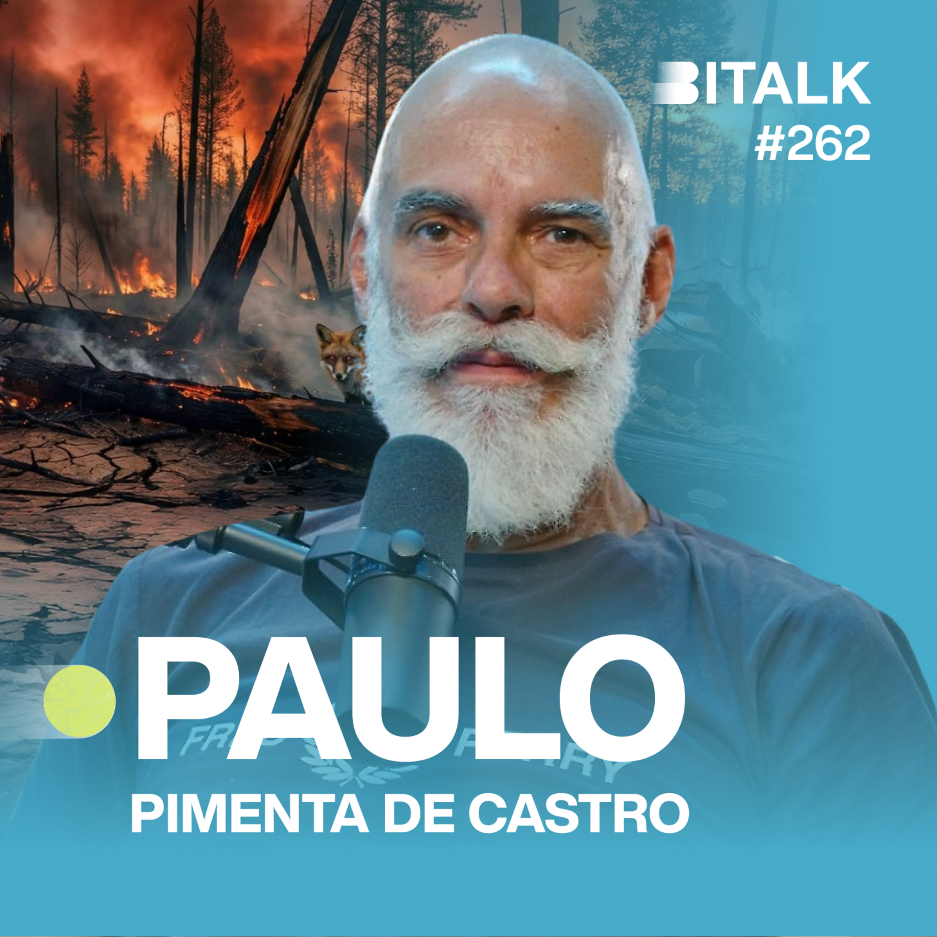 #262: QUEM LUCRA ENQUANTO AS NOSSAS FLORESTAS ARDEM? c/Paulo Pimenta de Castro