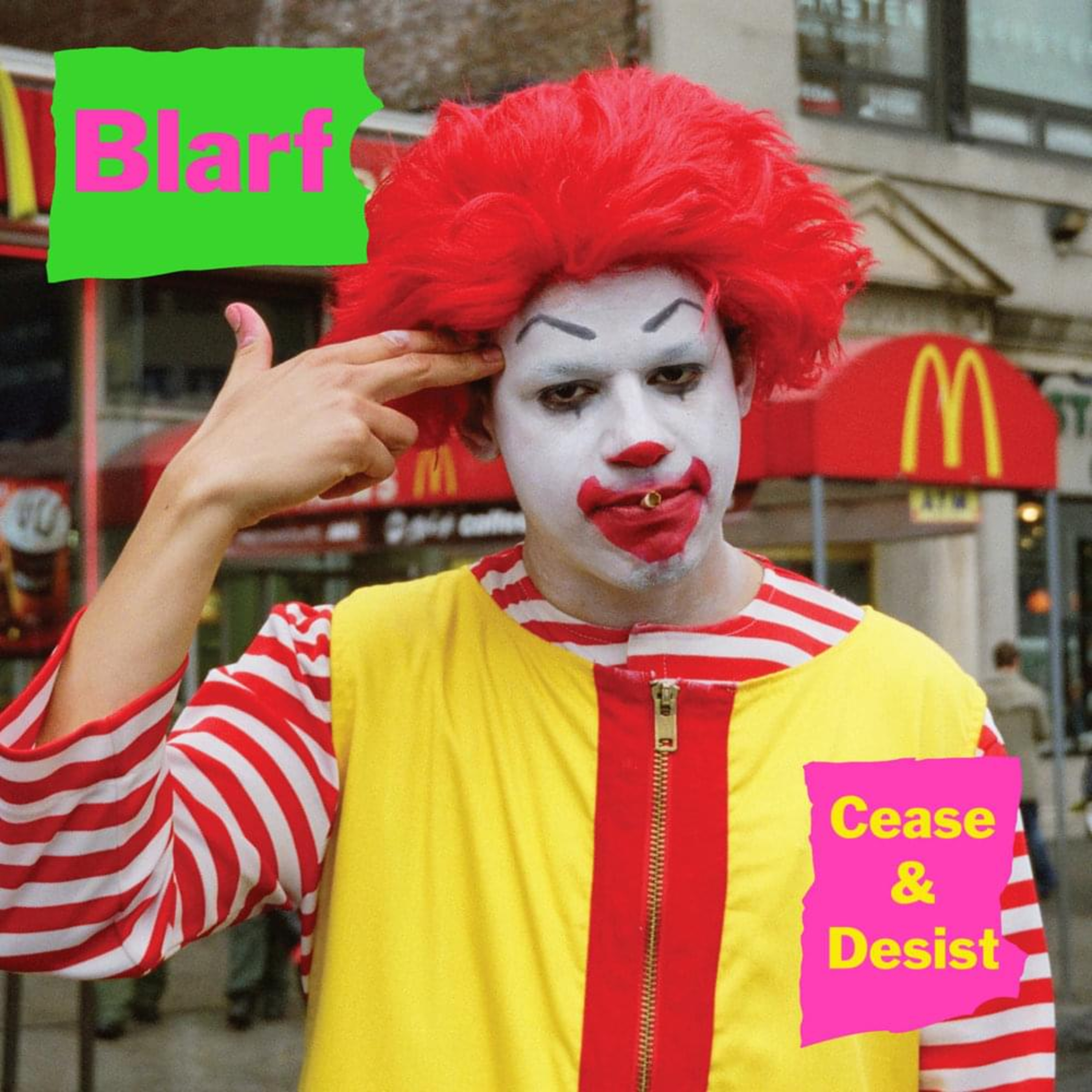 This succeeds at being BAD. | Blarf - Cease and Desist episode artwork