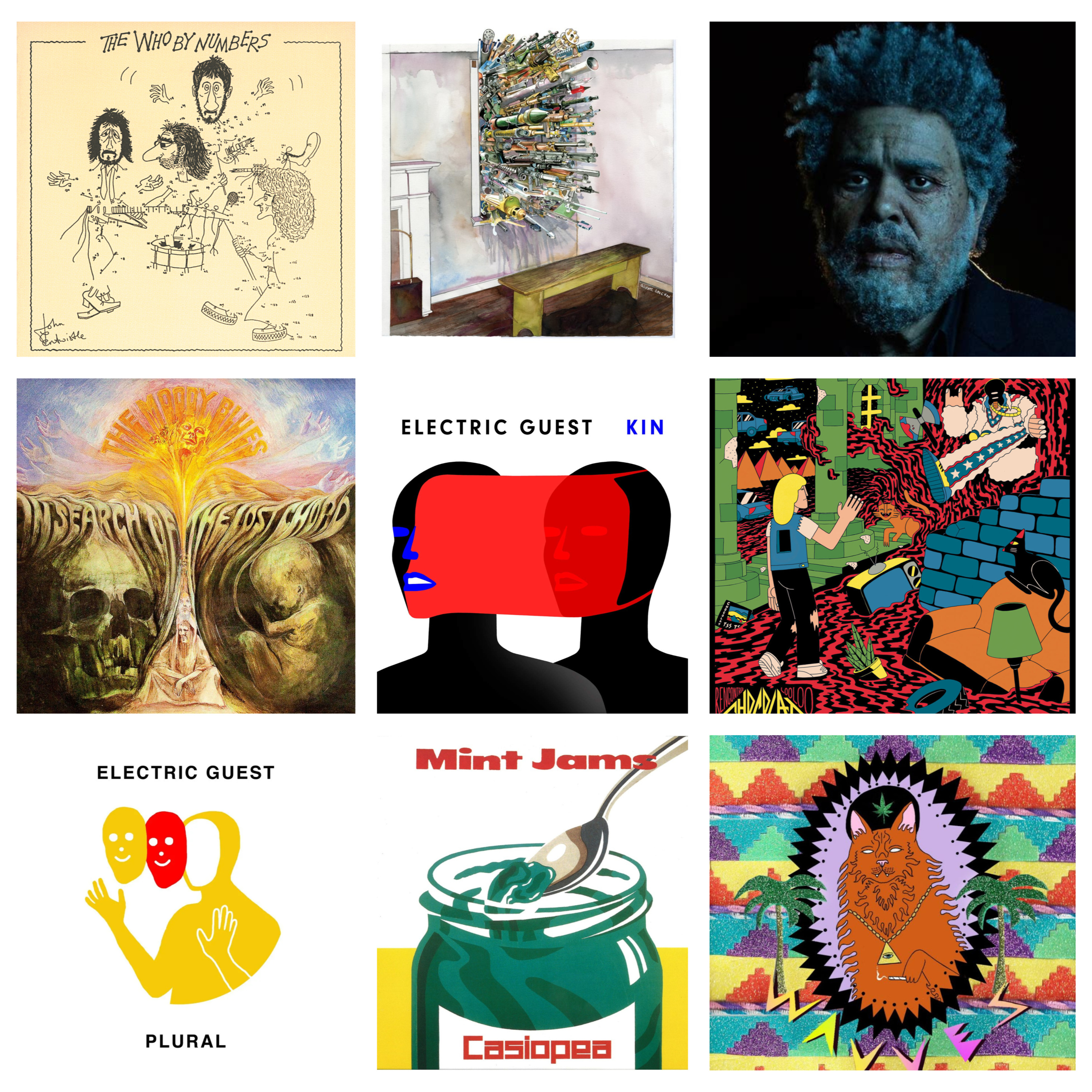 Our Favourite Album Covers | Electric Guest, Chocolat, The Moody Blues episode artwork