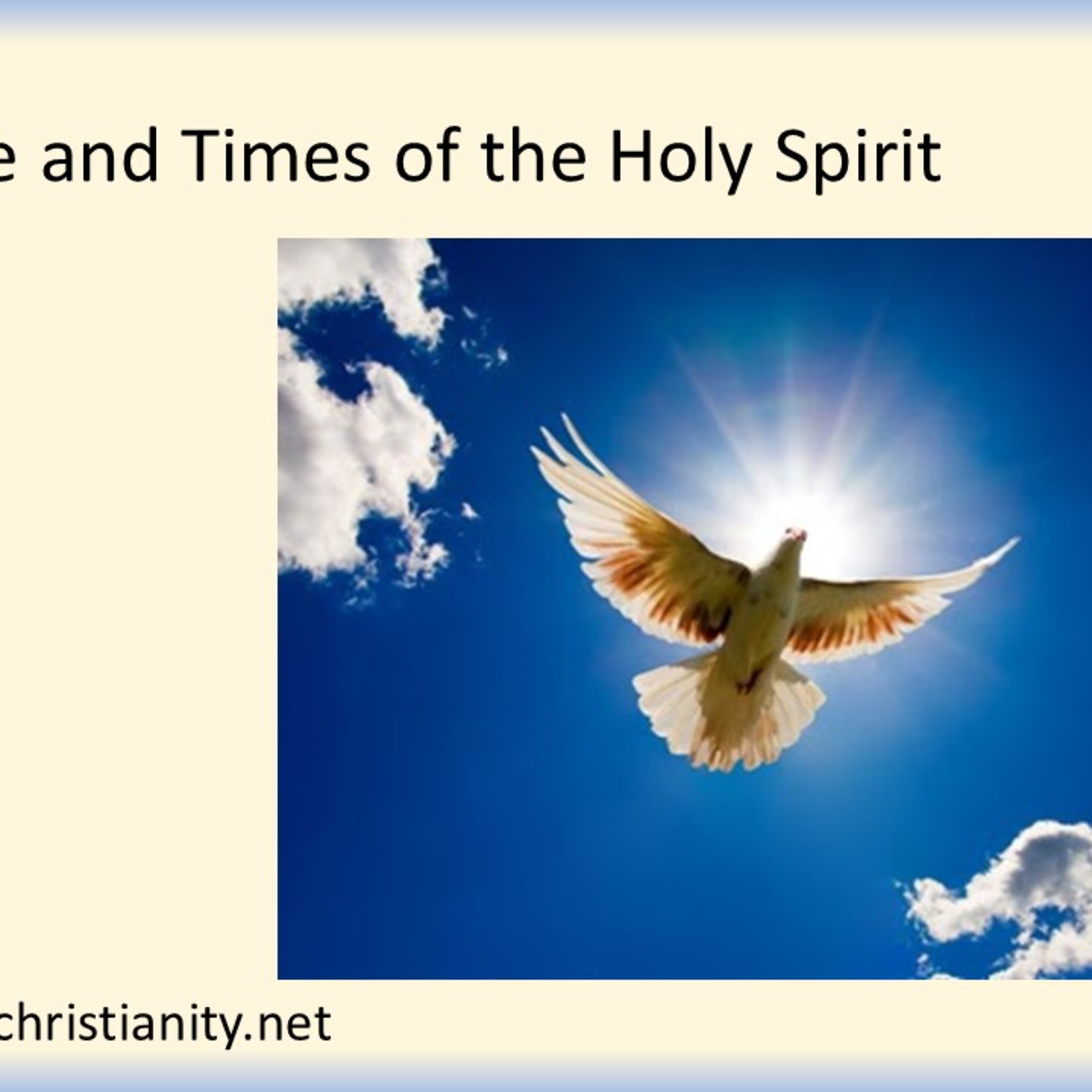 The Life and Times of the Holy Spirit episode artwork