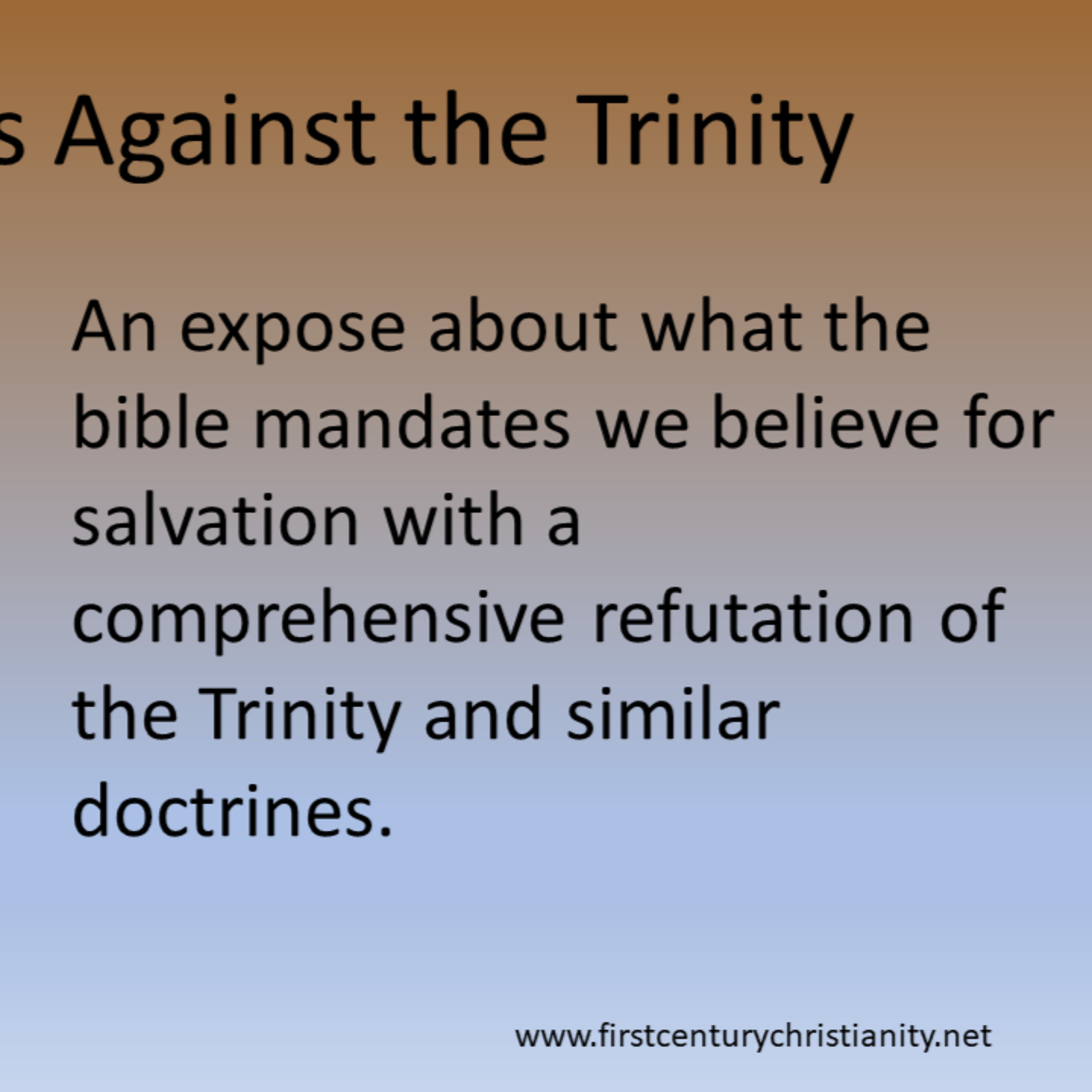Arguments Against the Trinity episode artwork