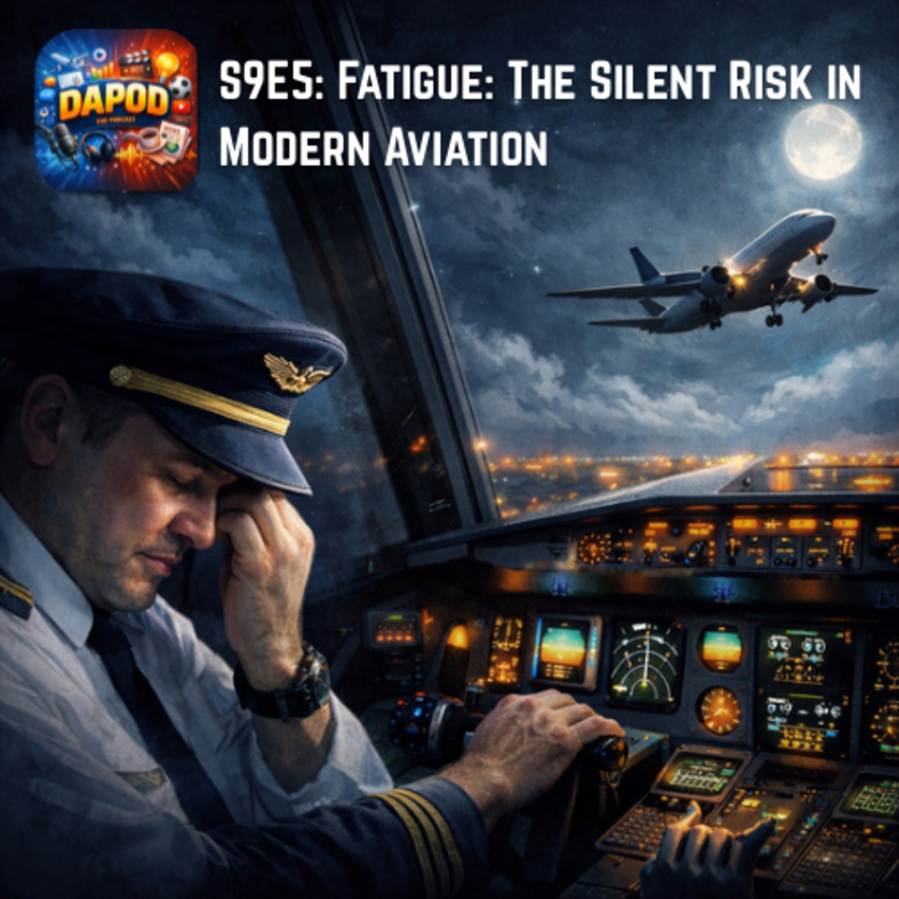 Fatigue: The Silent Risk in Modern Aviation episode artwork