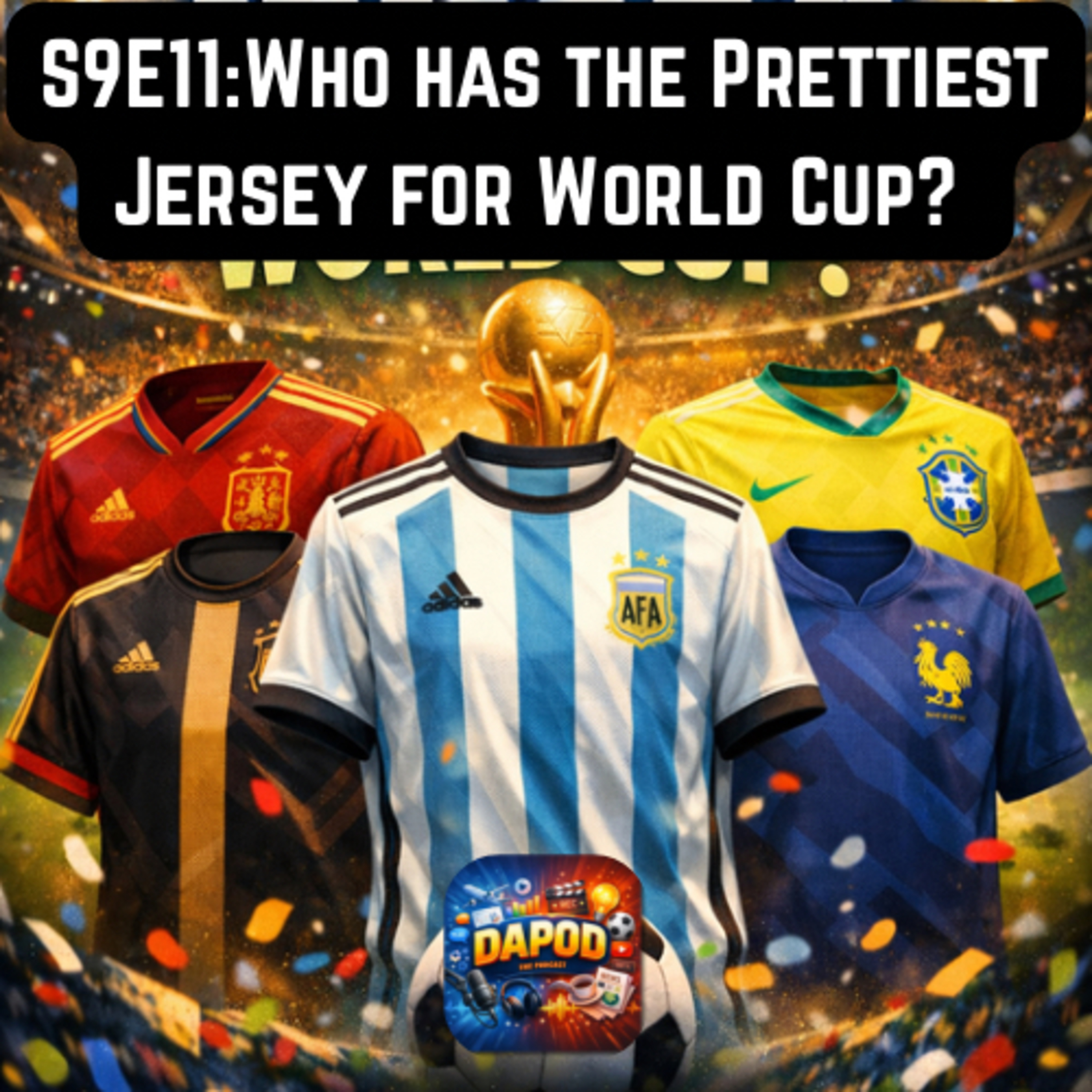 Who has the prettiest jersey for World Cup? episode artwork