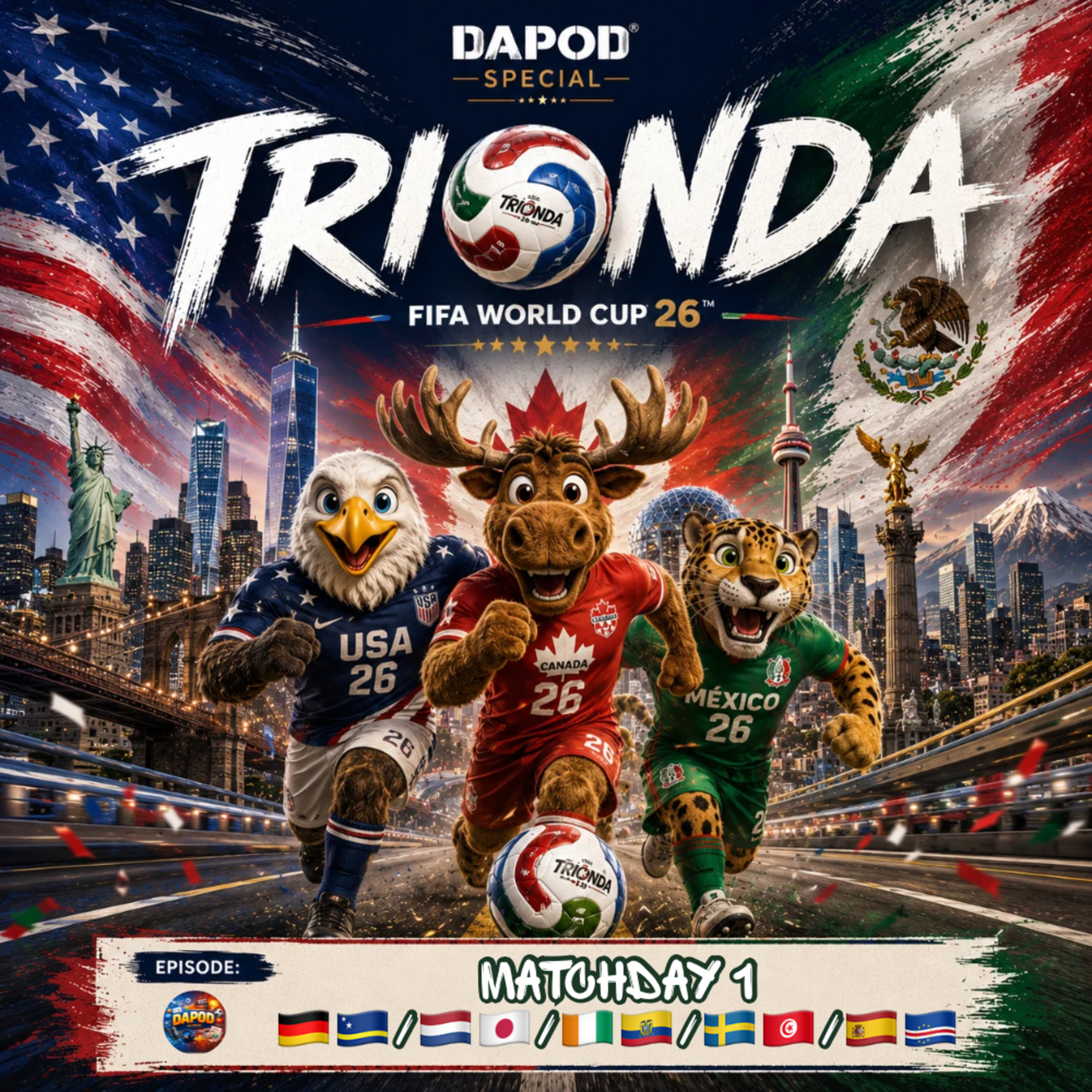 Trionda 09: Preview Matchday 1 🇩🇪🇨🇼/🇳🇱🇯🇵/🇨🇮🇪🇨/🇸🇪🇹🇳/🇪🇸🇨🇻 episode artwork