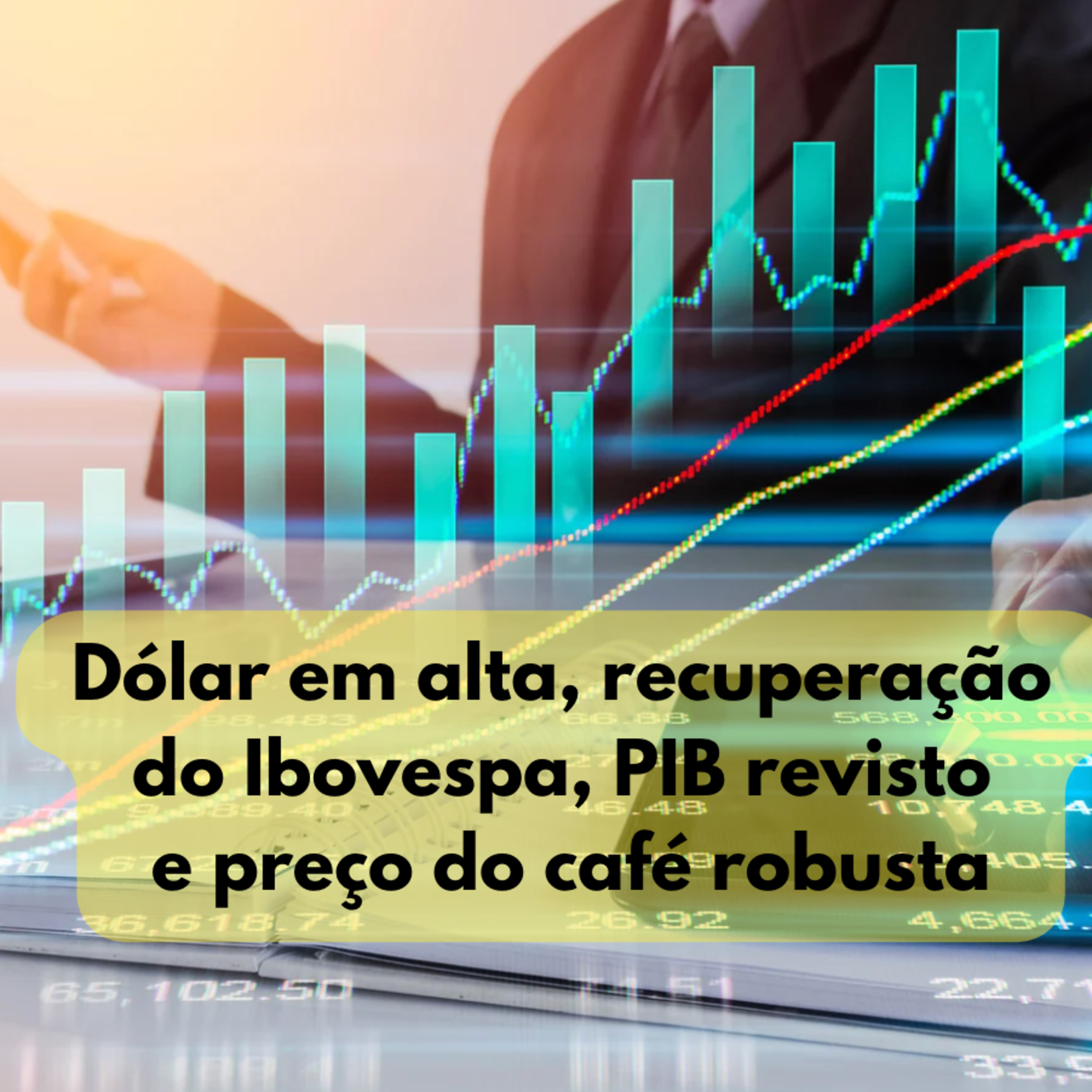 Mercado financeiro hoje: Dólar em alta, recuperação do Ibovespa, PIB revisto e preço do café robusta