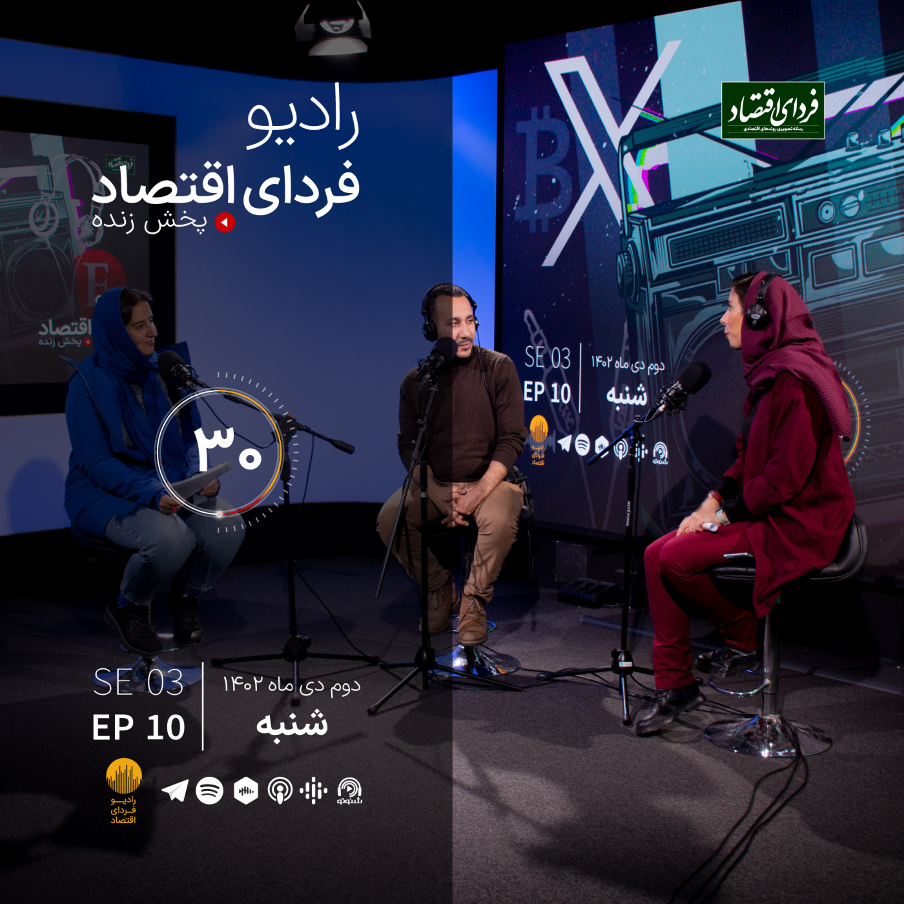 چرا روسیه امارات را ترجیح میدهد؟/ رادیو فردای اقتصاد شنبه ۲ دی ۱۴۰۲ episode artwork