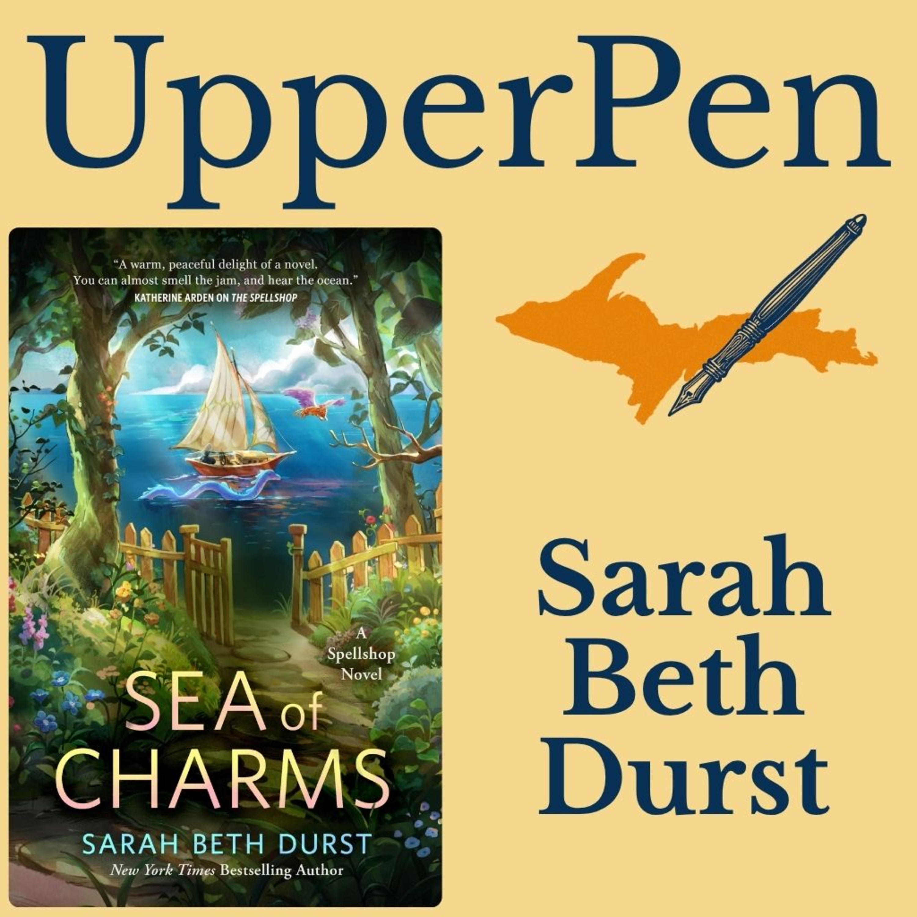 Sarah Beth Durst on The Sea of Charms and the Magic of Cozy Fantasy episode artwork