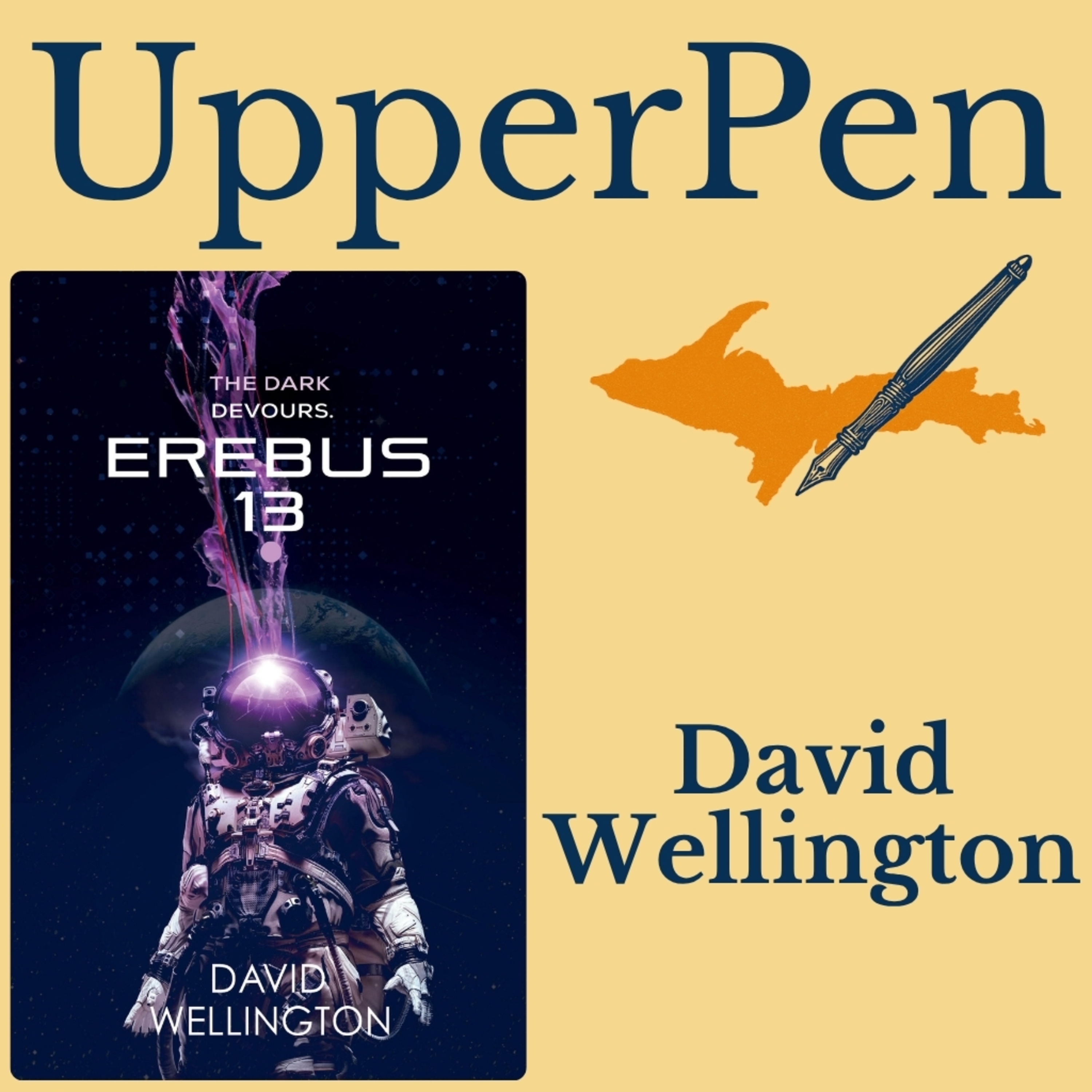 From zombies to vampires to space horror to space horror with zombies: David Wellington 2 episode artwork