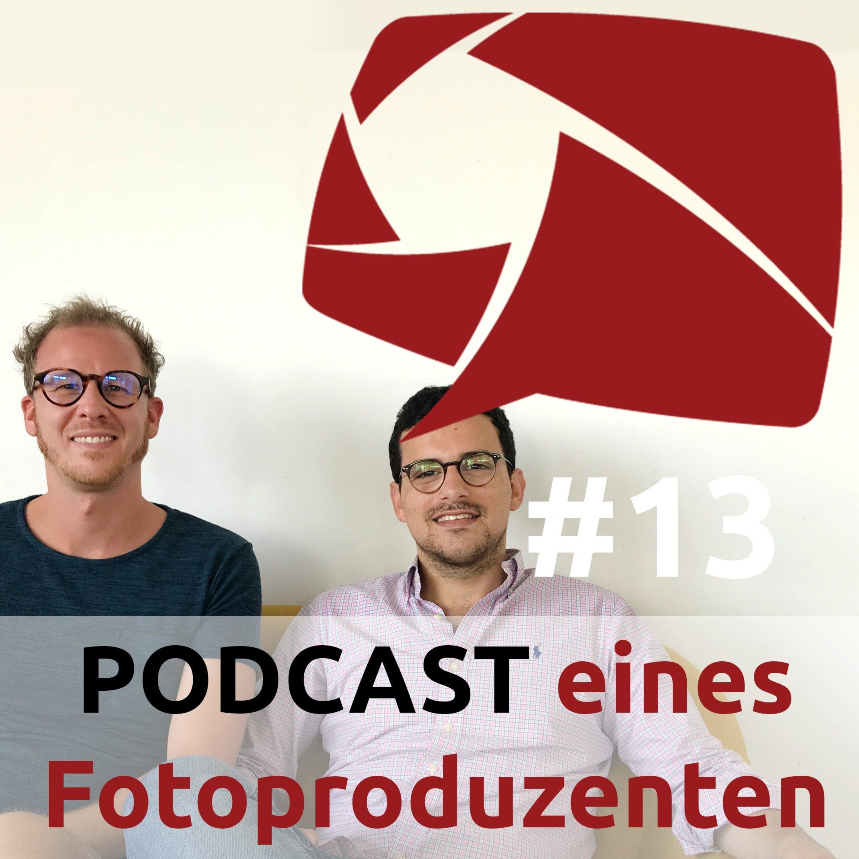 Podcast eines Fotoproduzenten