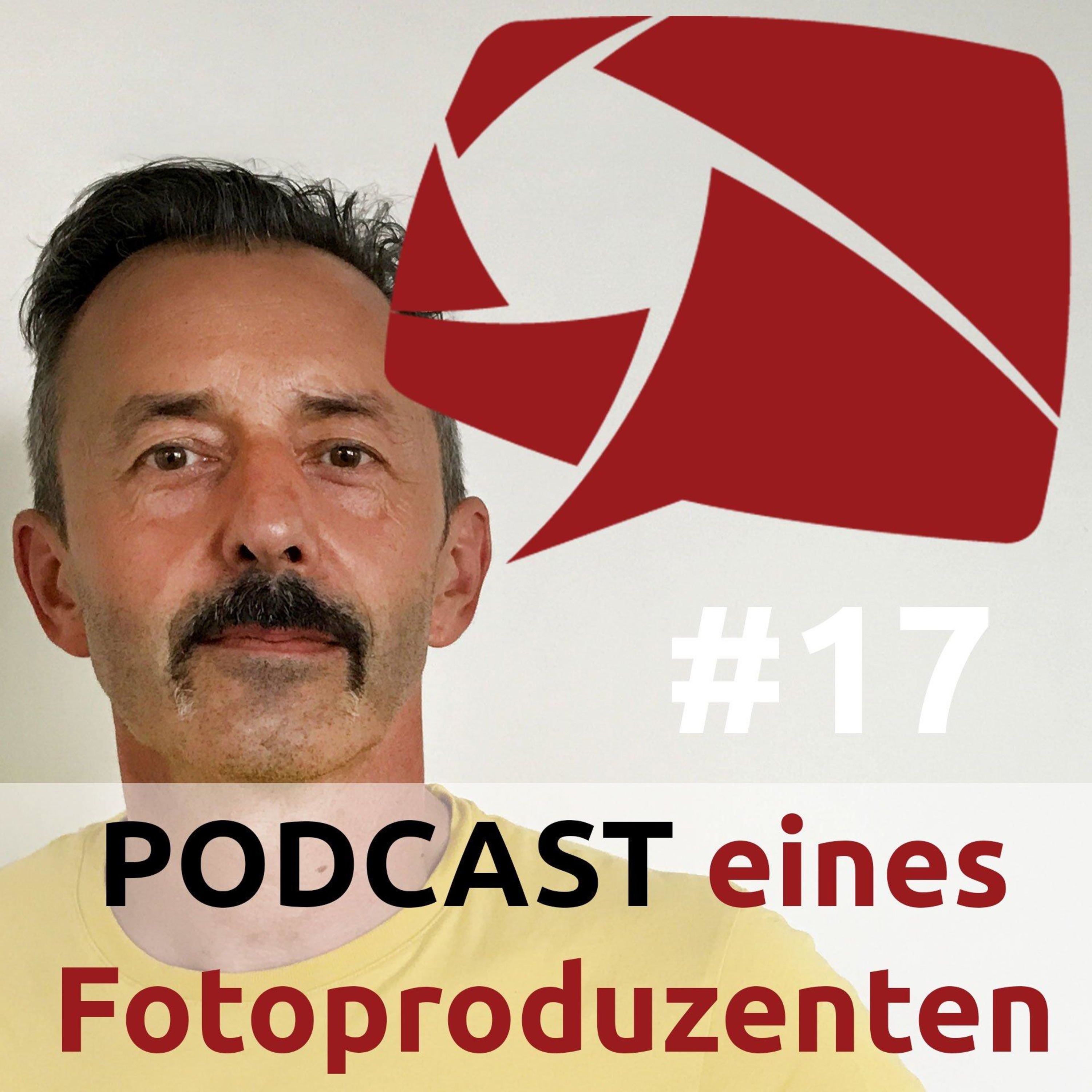 Podcast eines Fotoproduzenten
