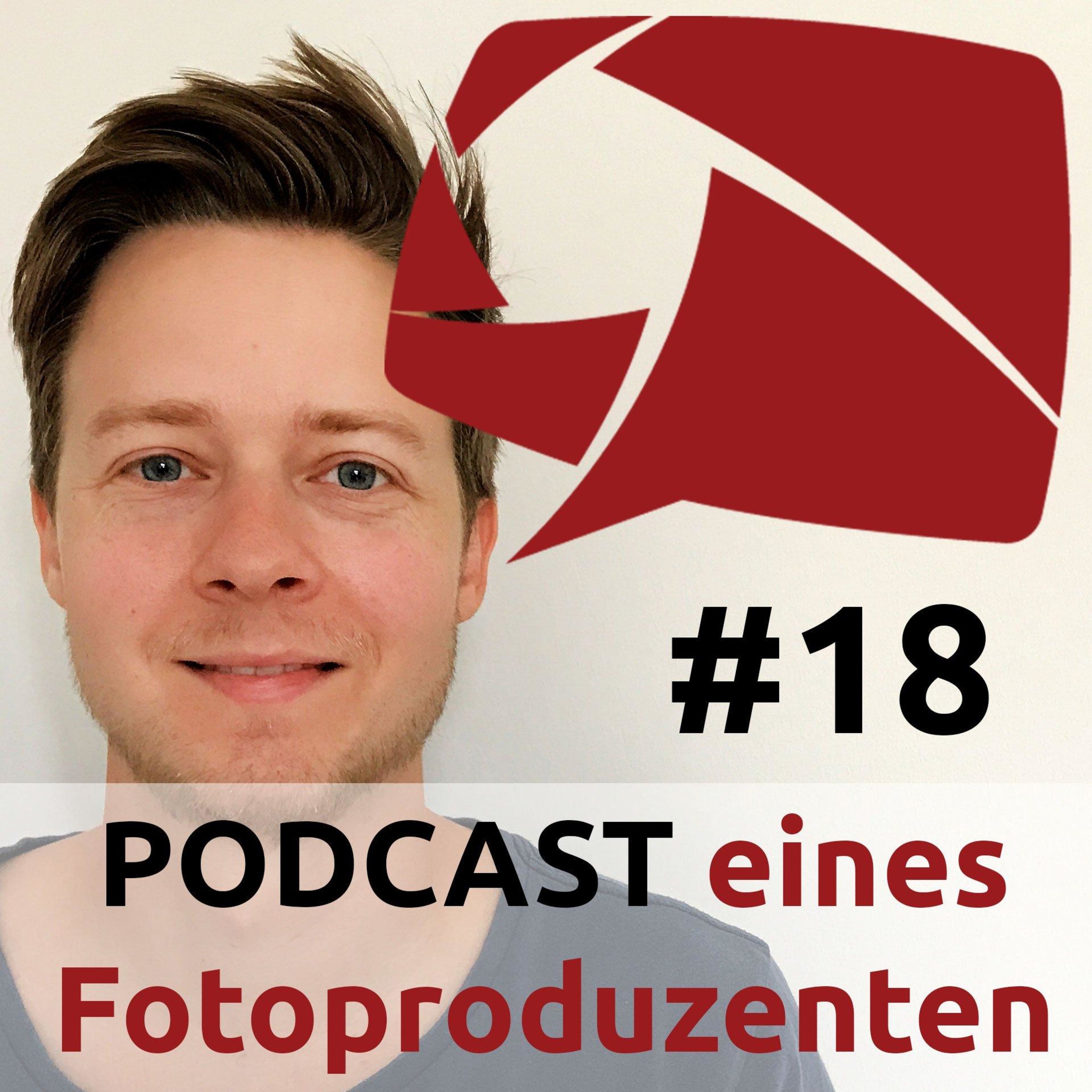 Podcast eines Fotoproduzenten