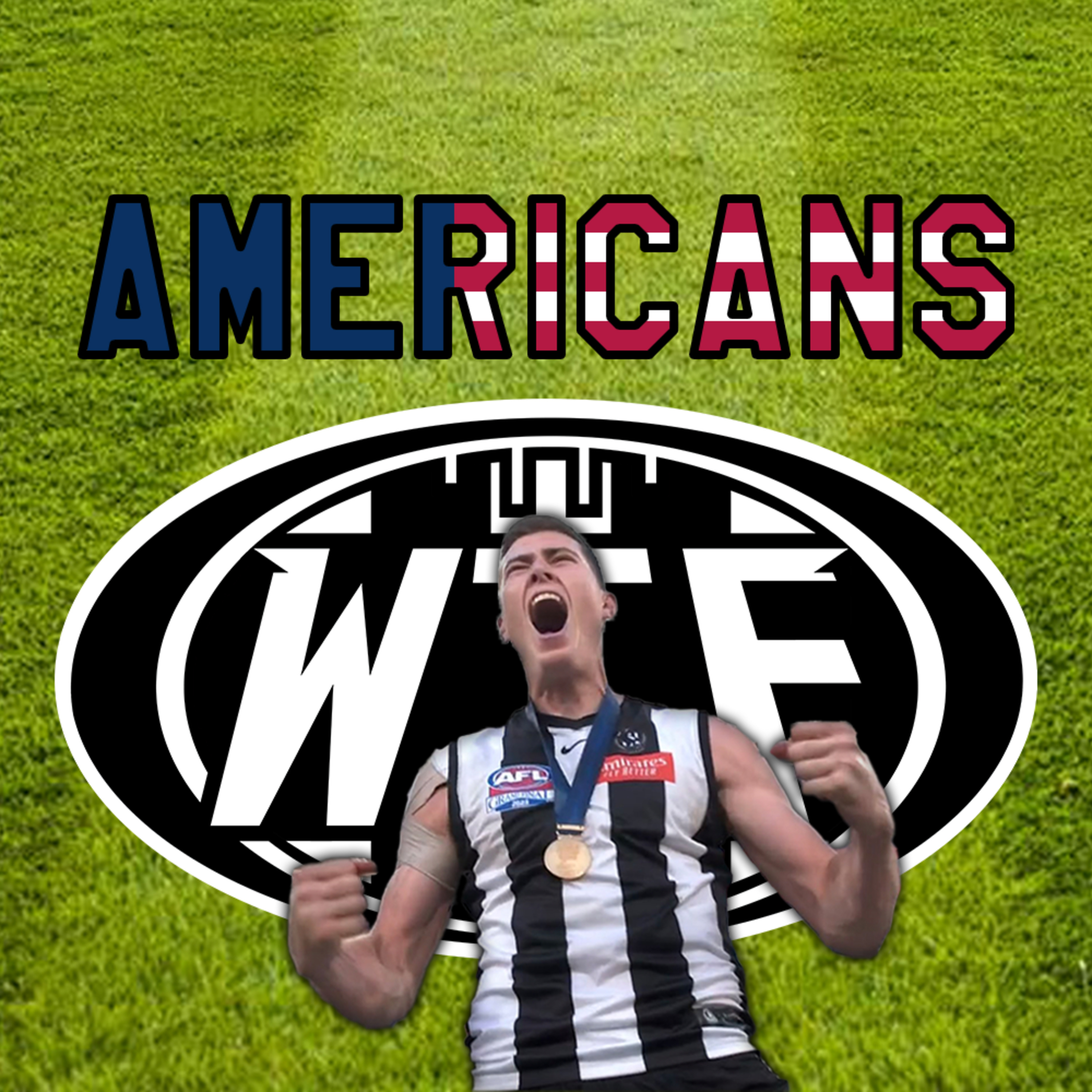 Americans Watching The Footy