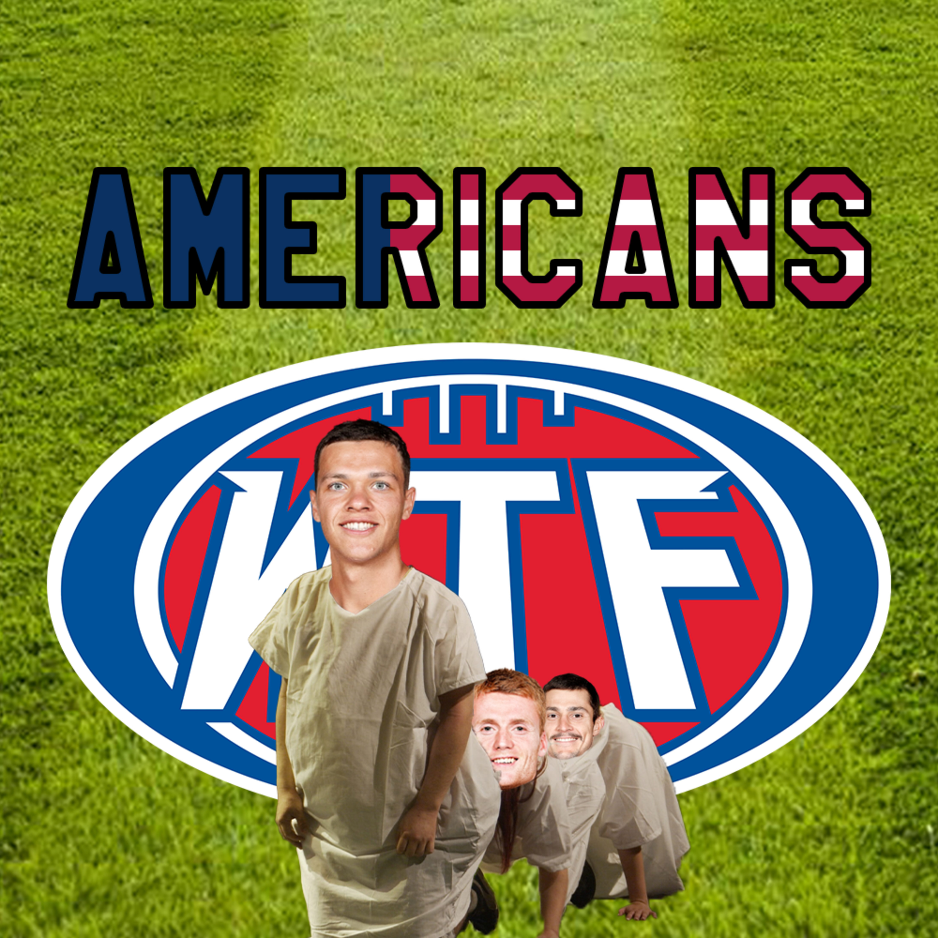 Americans Watching The Footy