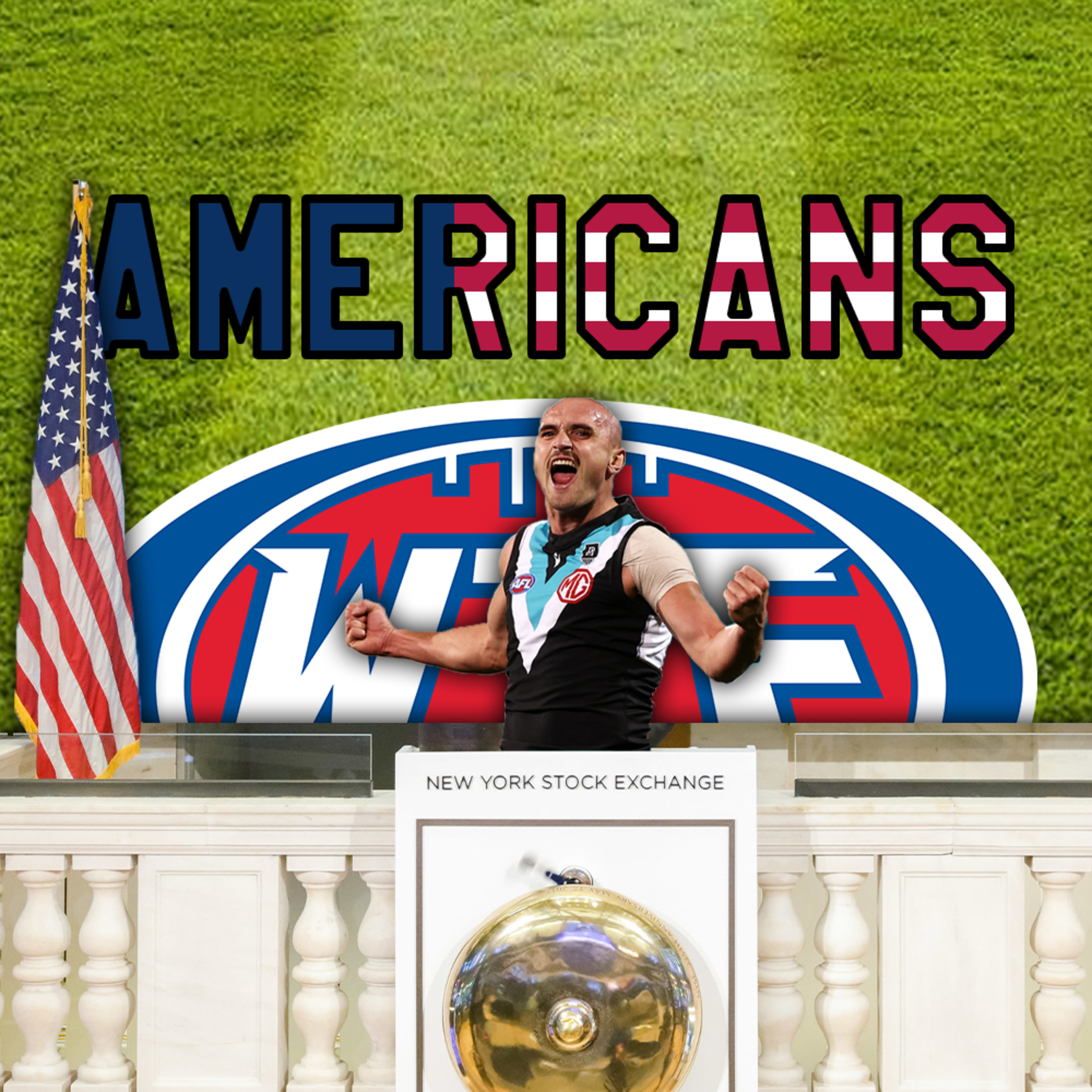 Americans Watching The Footy