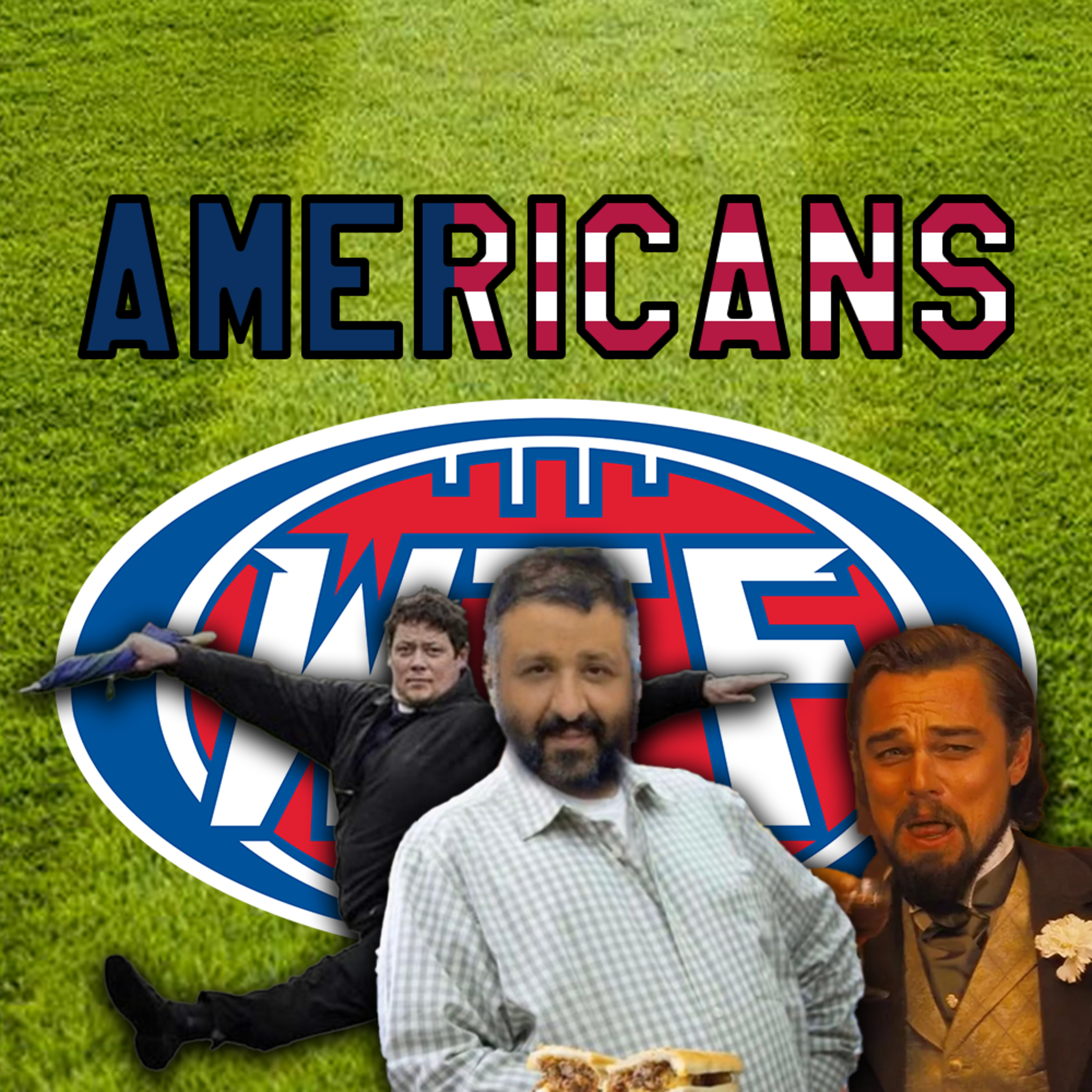 Americans Watching The Footy