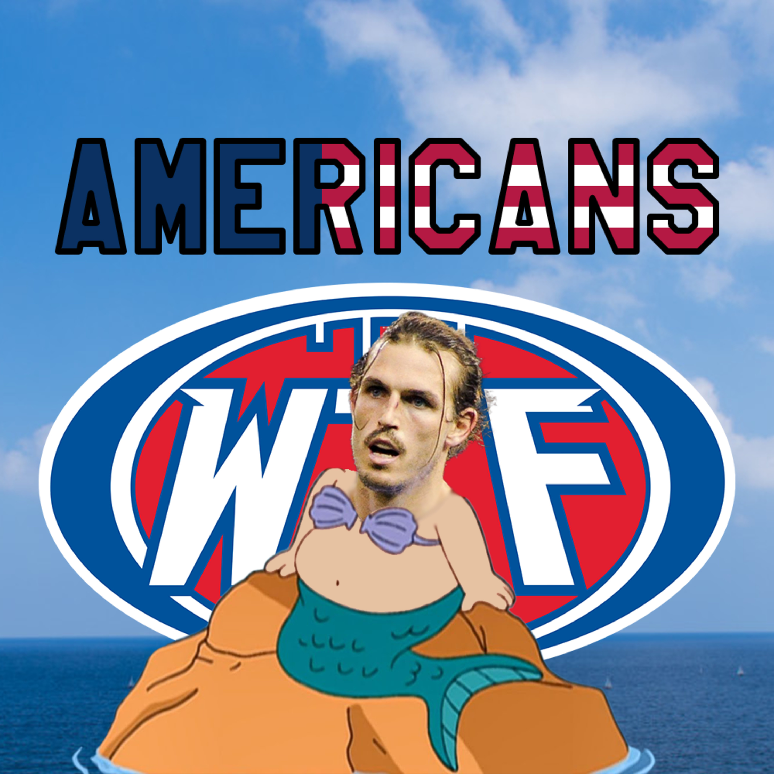 Americans Watching The Footy