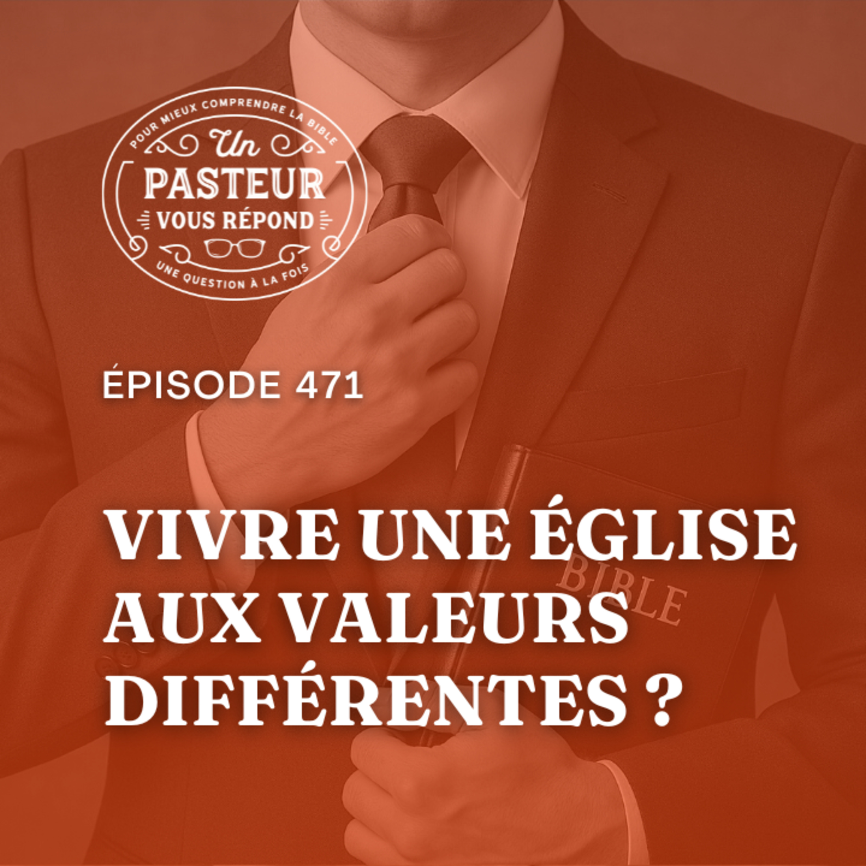Comment vivre dans une Eglise aux valeurs différentes? (Épisode 471)