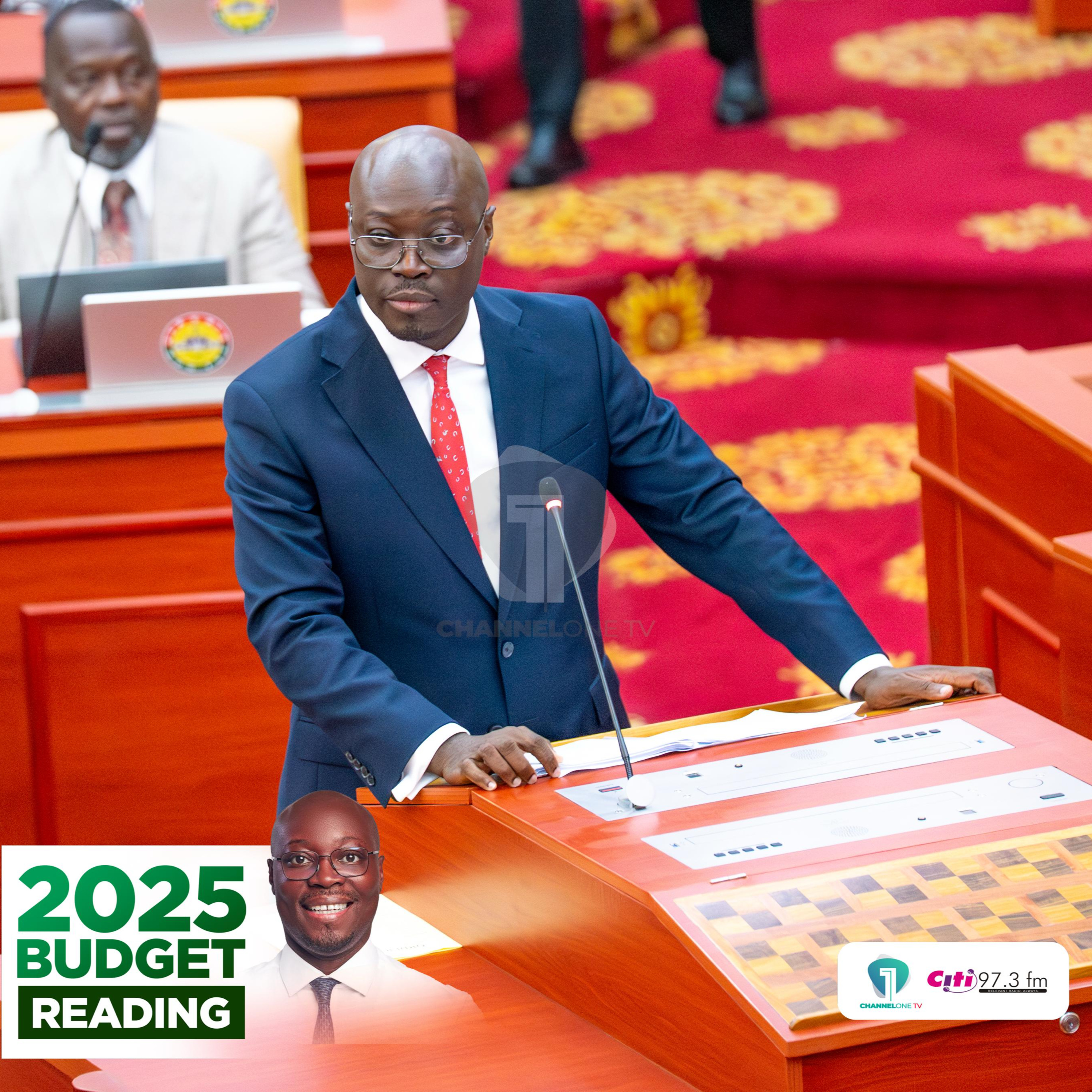 2025 Budget presentation by Finance Minister, Cassiel Ato Forson