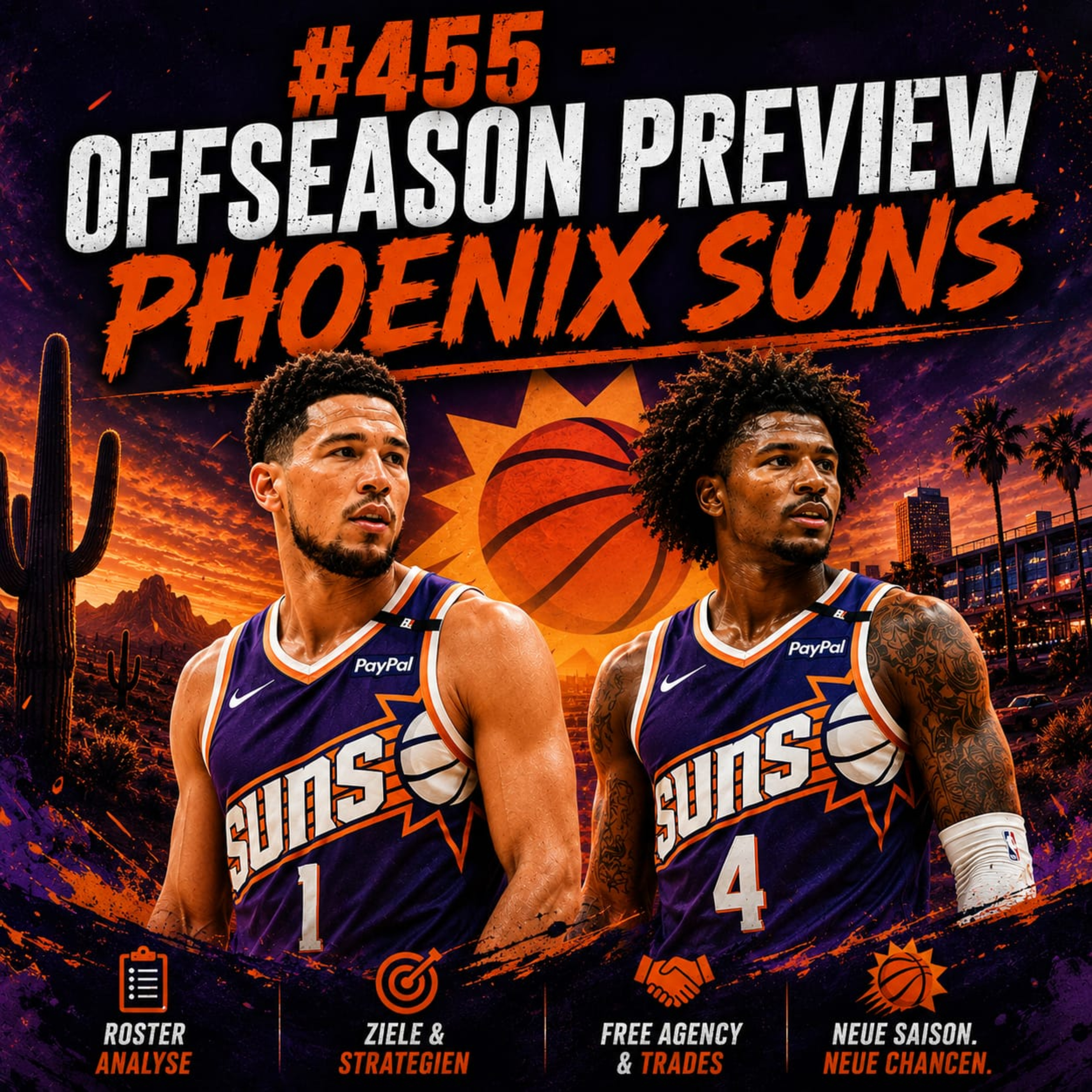 #455 - Offseason Preview Phoenix Suns episode artwork