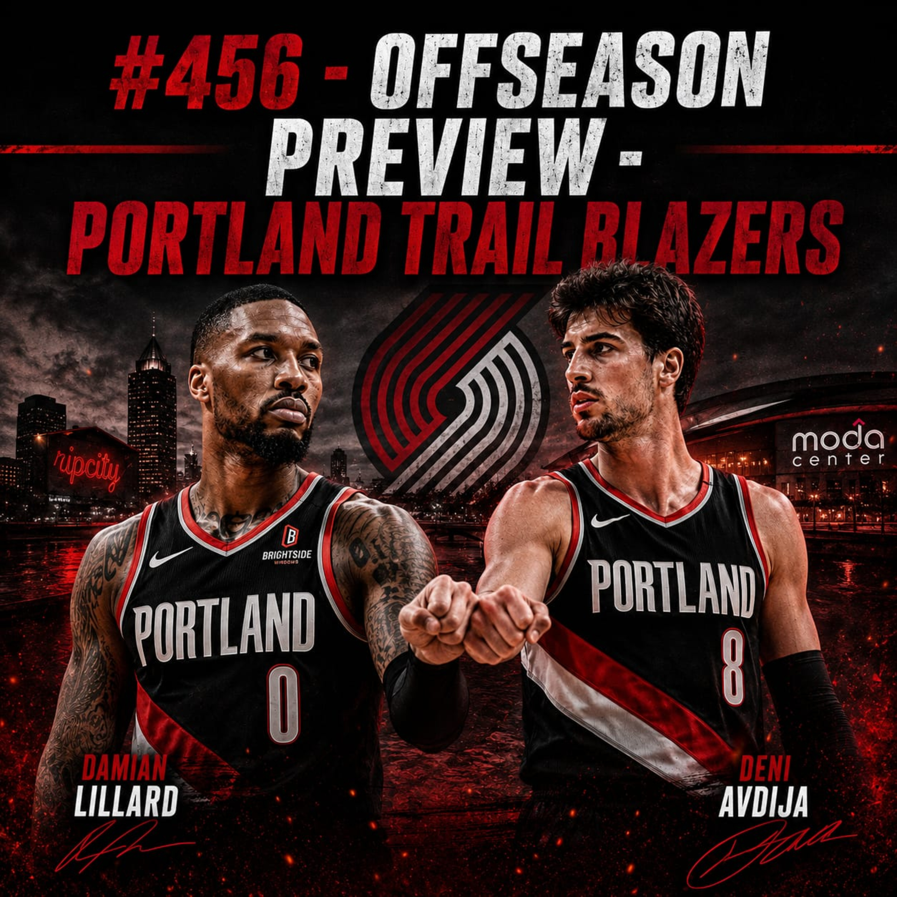 #456 - Offseason Preview Portland Trail Blazers episode artwork