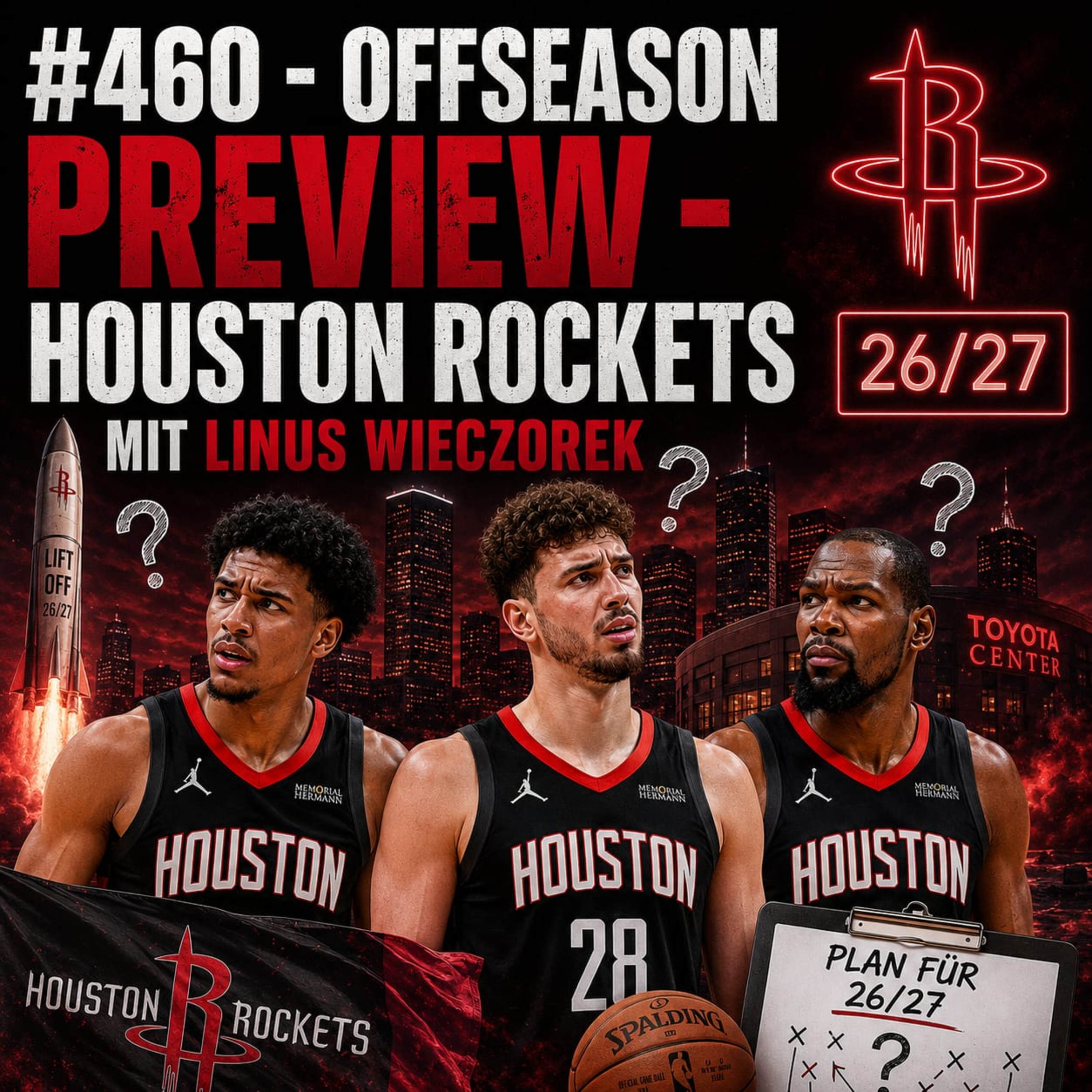 #460 - Offseason Preview Houston Rockets mit Linus Wieczoreck episode artwork