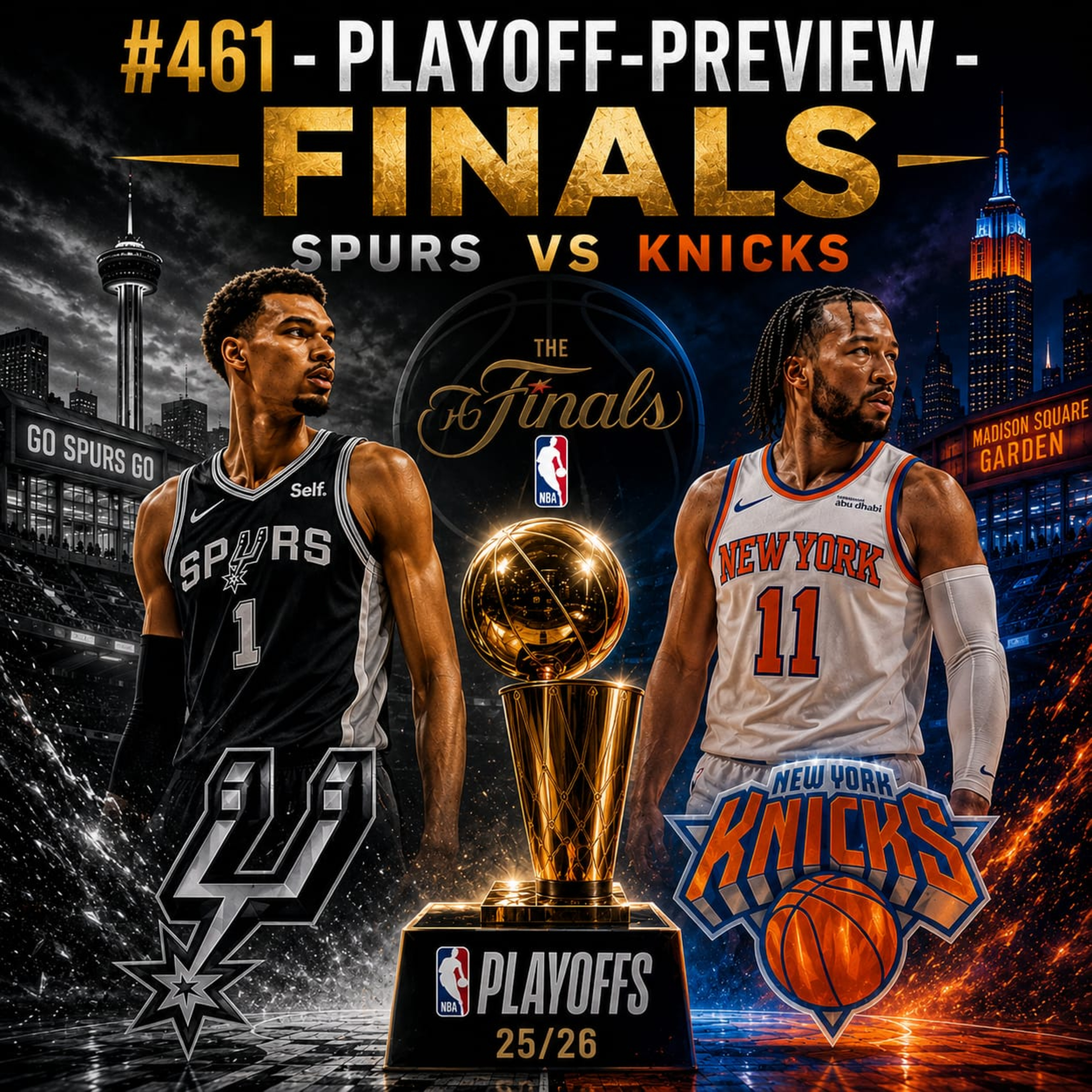 #461 - Playoff Preview - NBA Finals - Spurs vs Knicks mit Sven Scherer episode artwork
