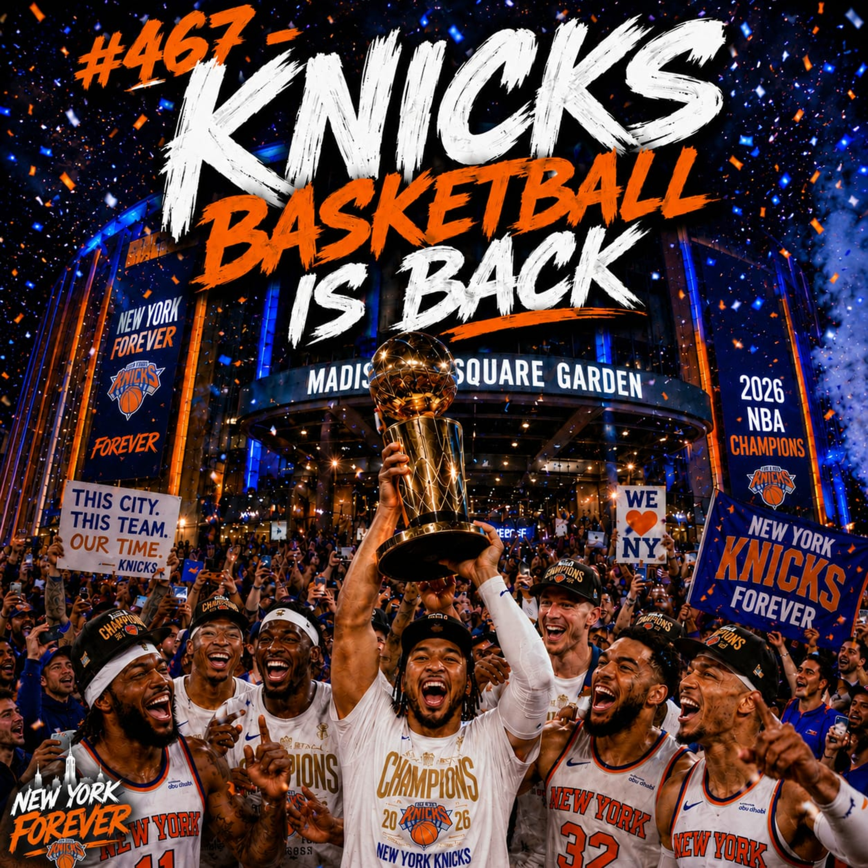 #467 - Knicks Basketball is back mit Sven Scherer episode artwork