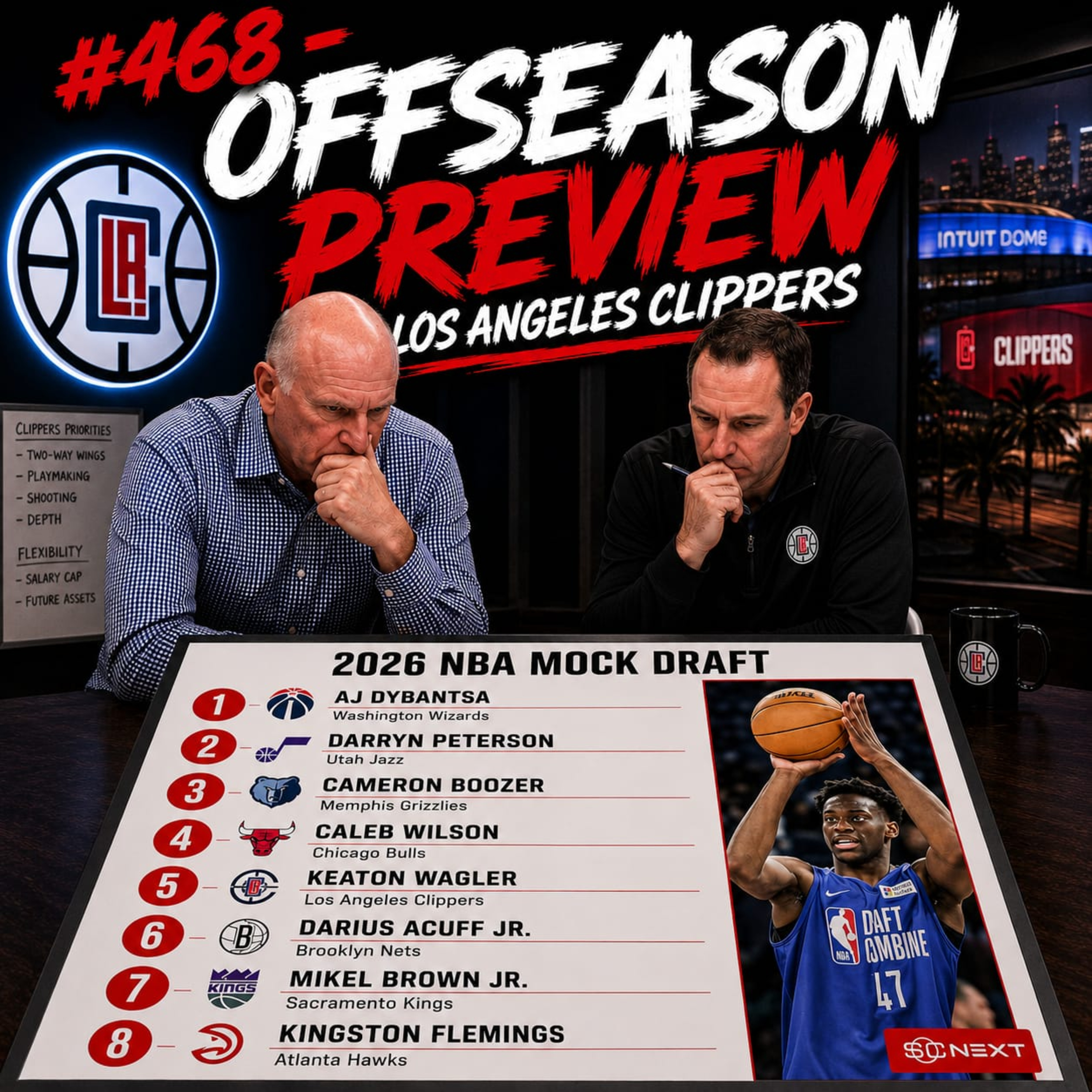 #468 - Offseason Preview Los Angeles Clippers episode artwork