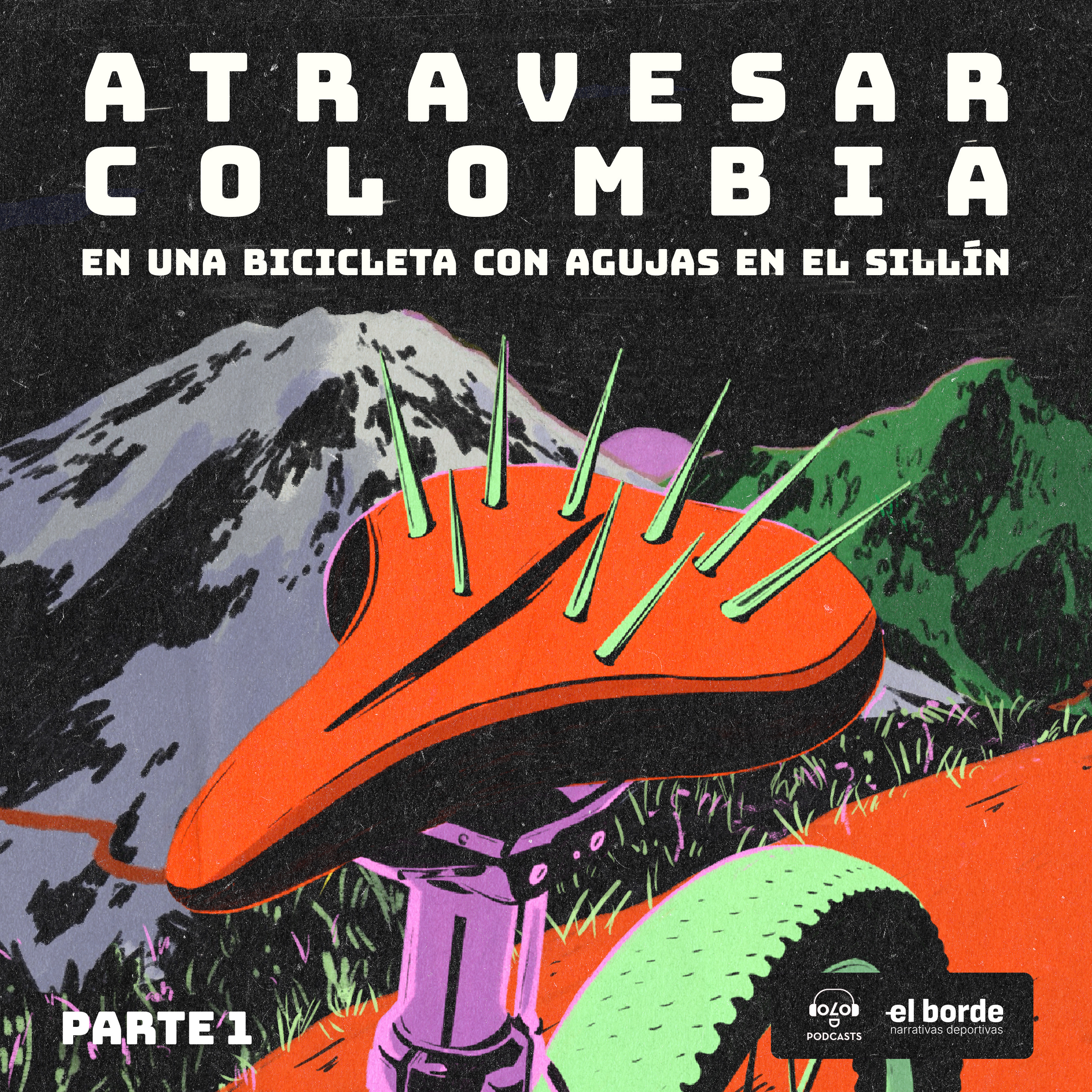 Atravesar Colombia en una bicicleta con agujas en el sillín - Parte 1