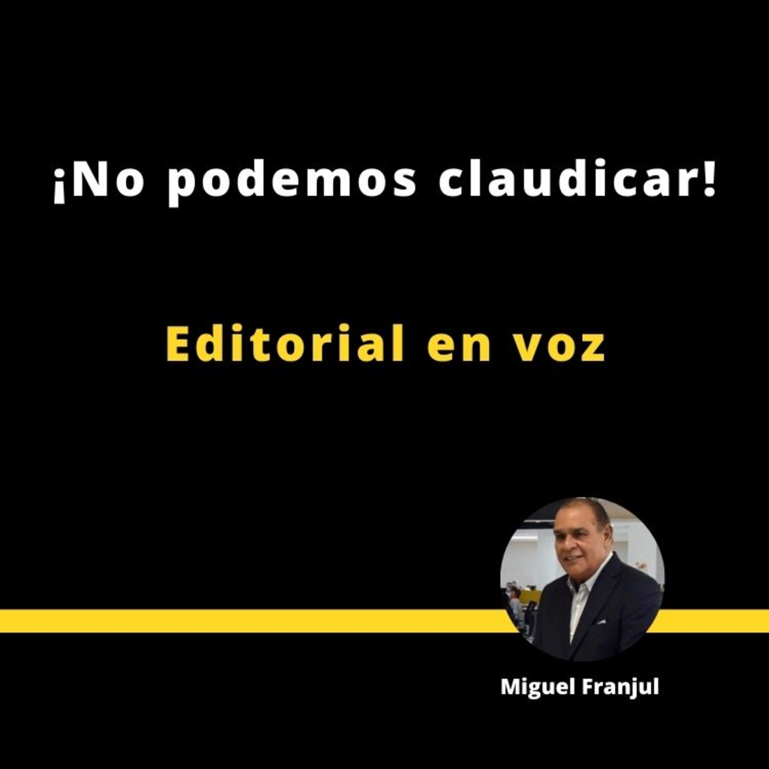 ¡NO PODEMOS CLAUDICAR! episode artwork