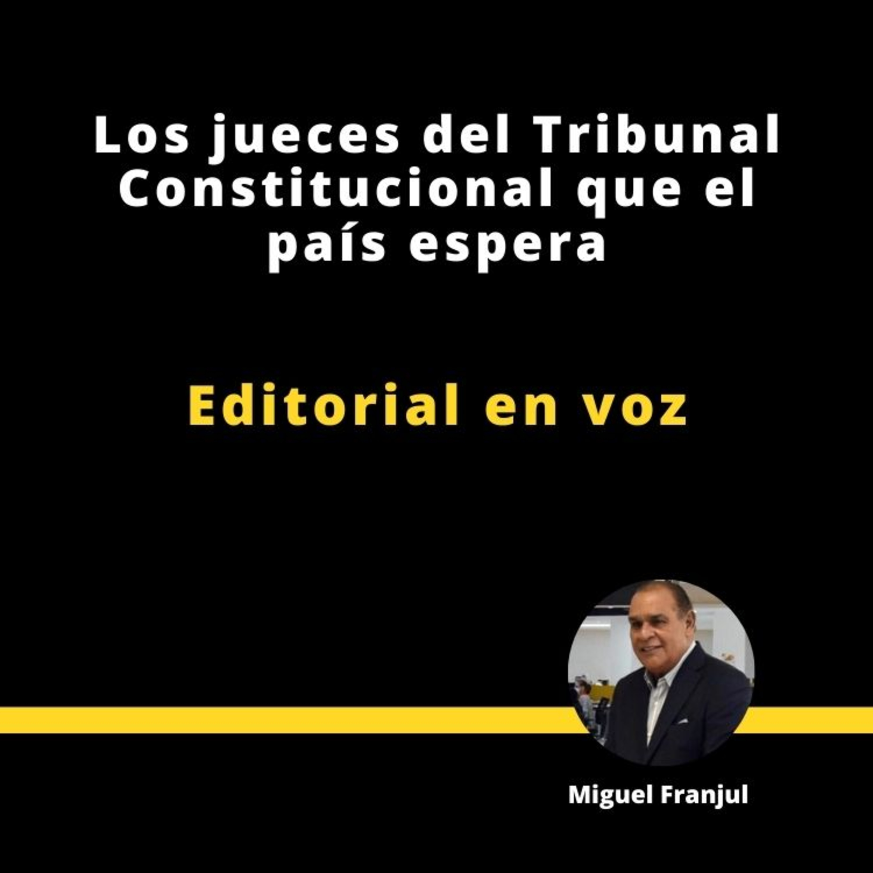 LOS JUECES DEL TRIBUNAL CONSTITUCIONAL QUE EL PAÍS ESPERA  episode artwork
