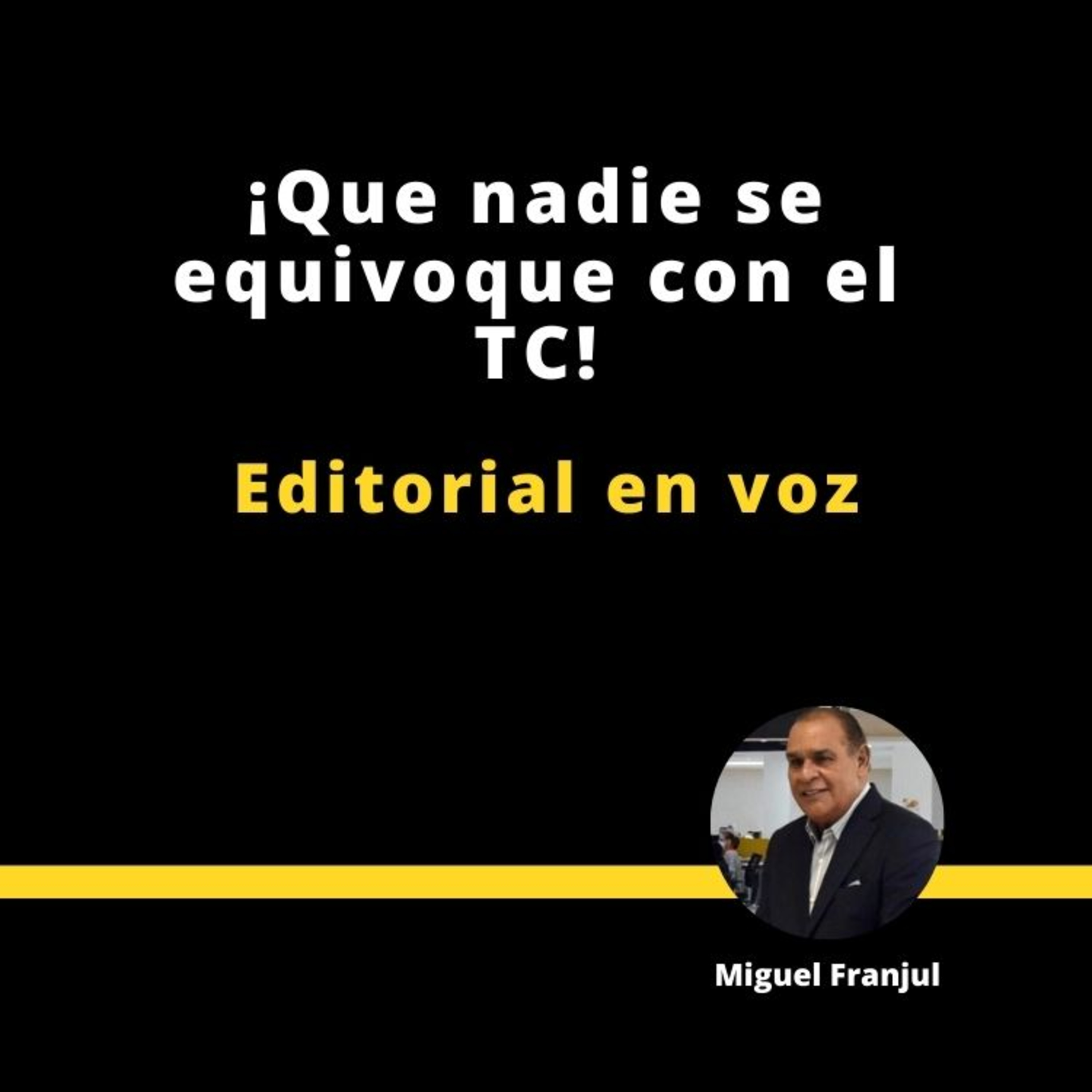 ¡Que nadie se equivoque con el TC! episode artwork