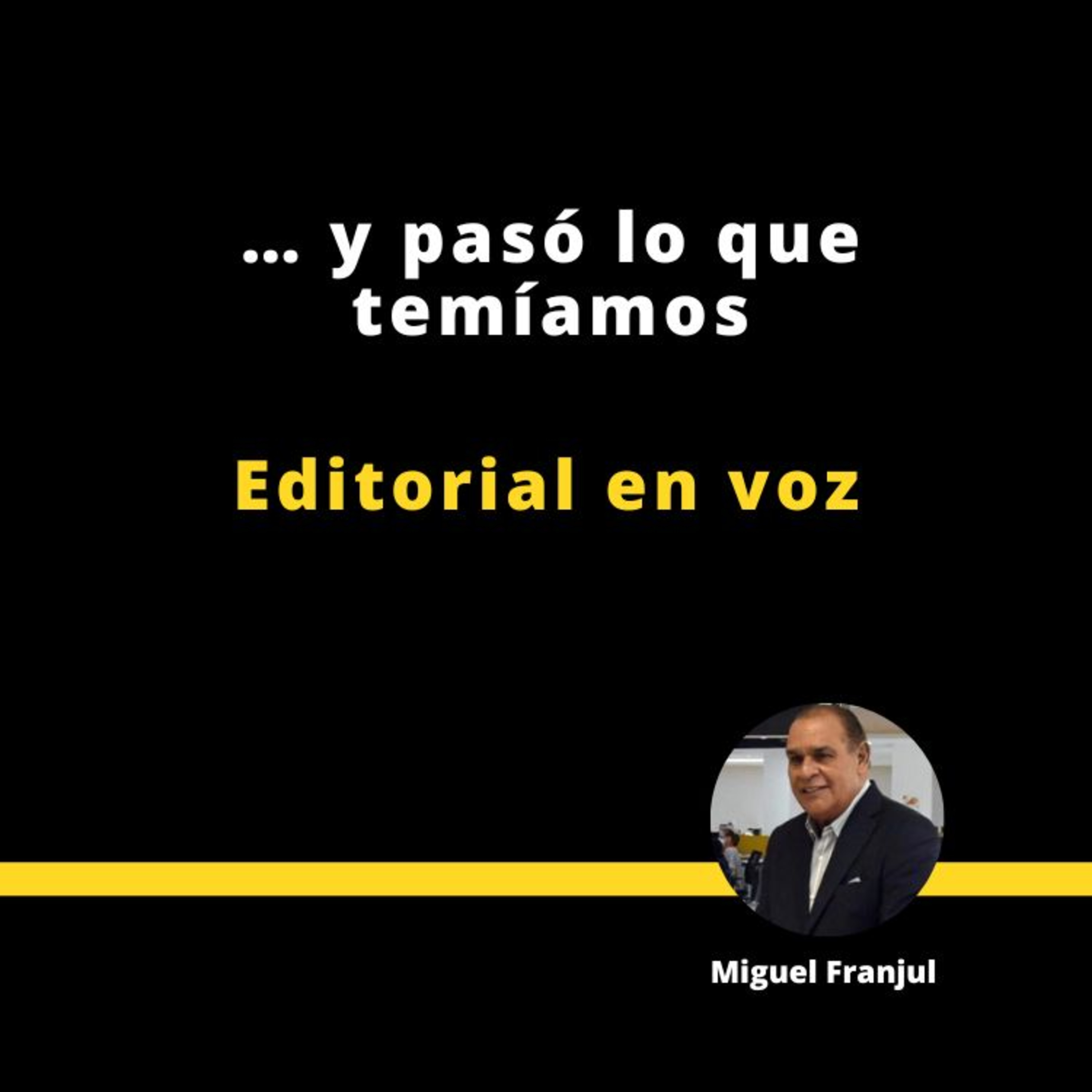 ... Y pasó lo que temíamos episode artwork