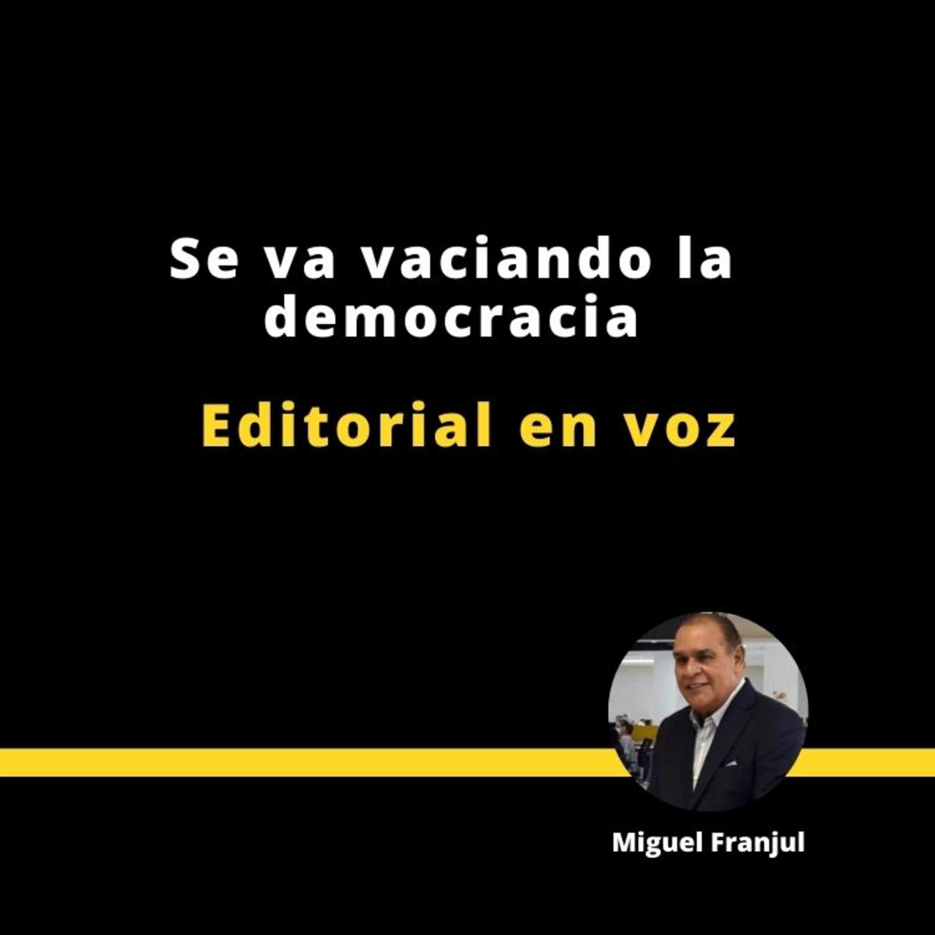 Se va vaciendo la democracia episode artwork