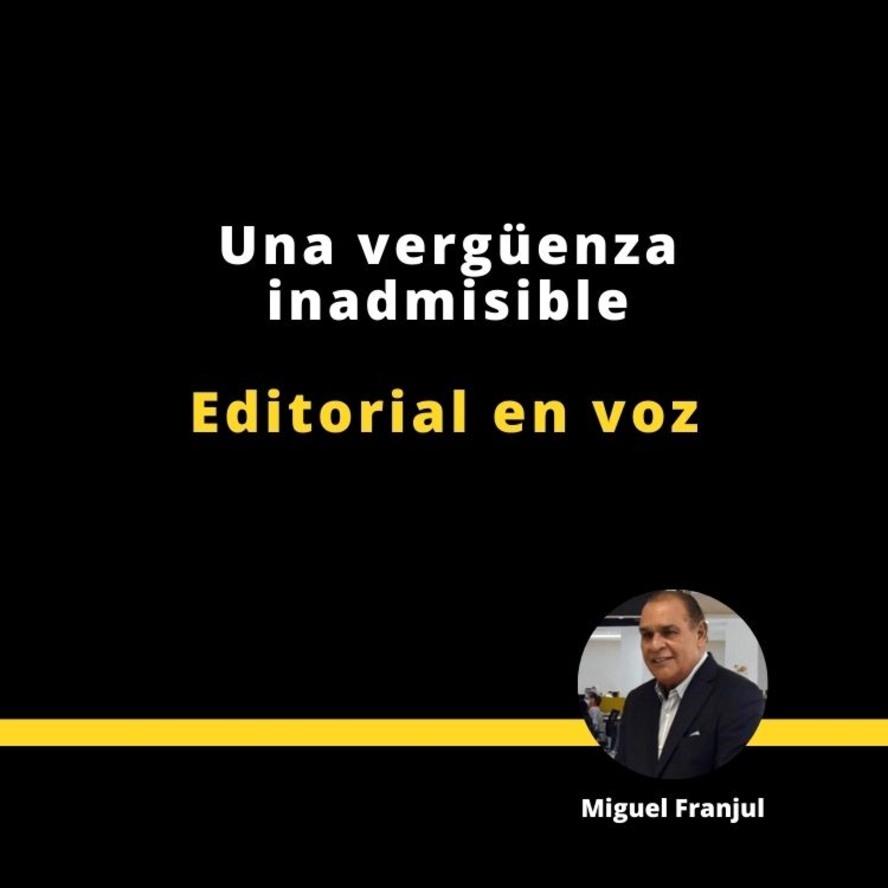 Una vergüenza inadmisible episode artwork
