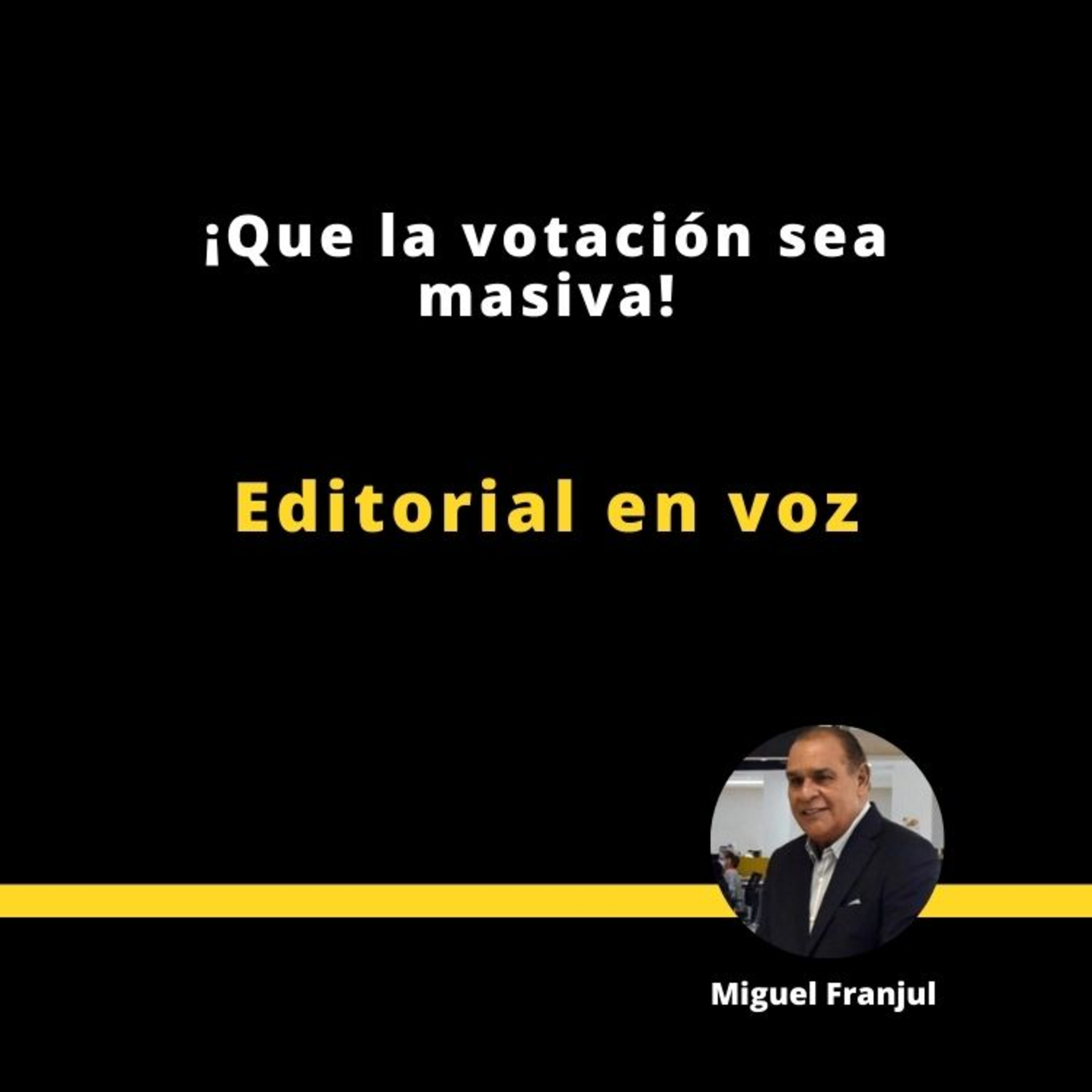 ¡Que la votación sea masiva! episode artwork