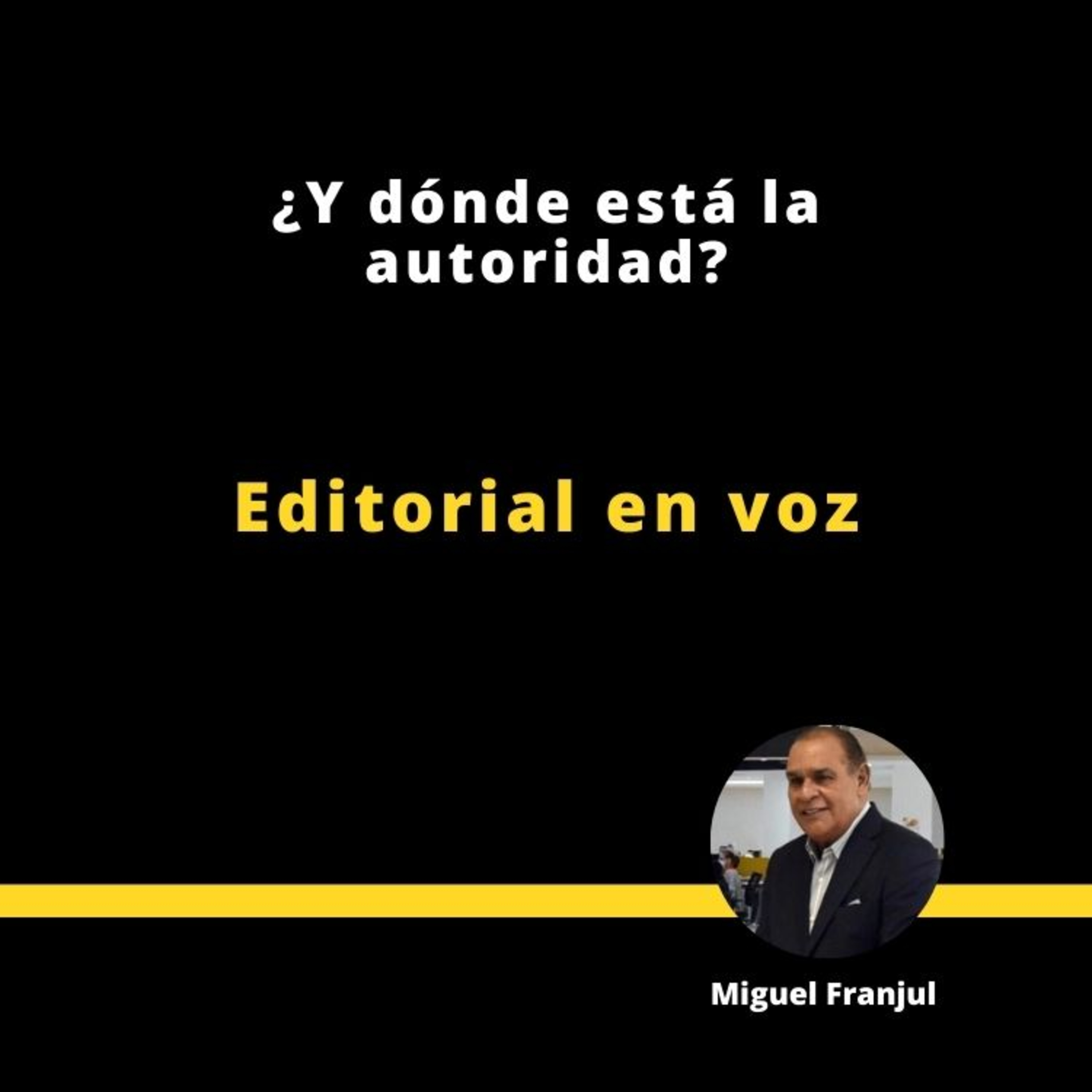 ¿Y dónde está la autoridad? episode artwork