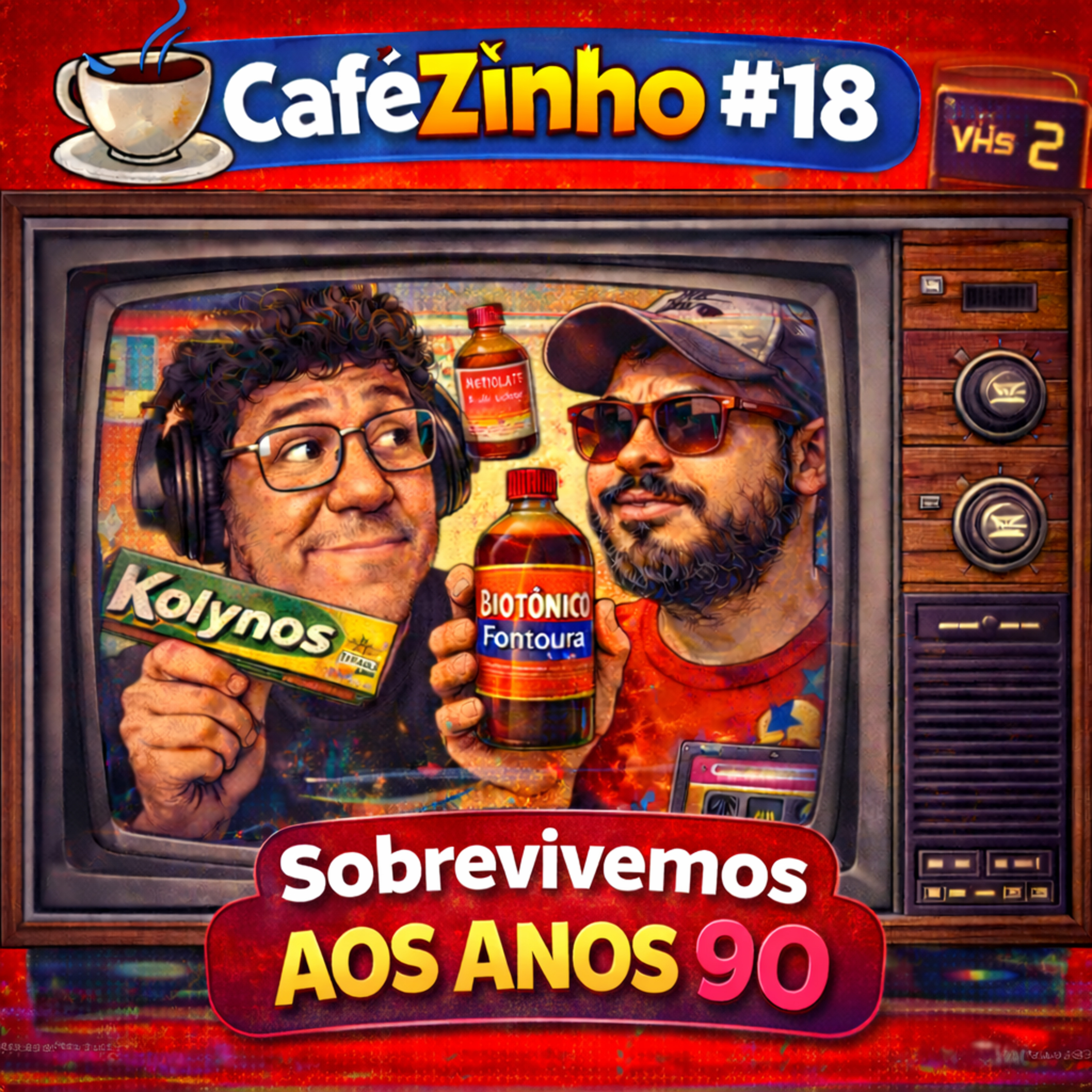 CaféZinho #18 - SOBREVIVEMOS AOS ANOS 90 episode artwork