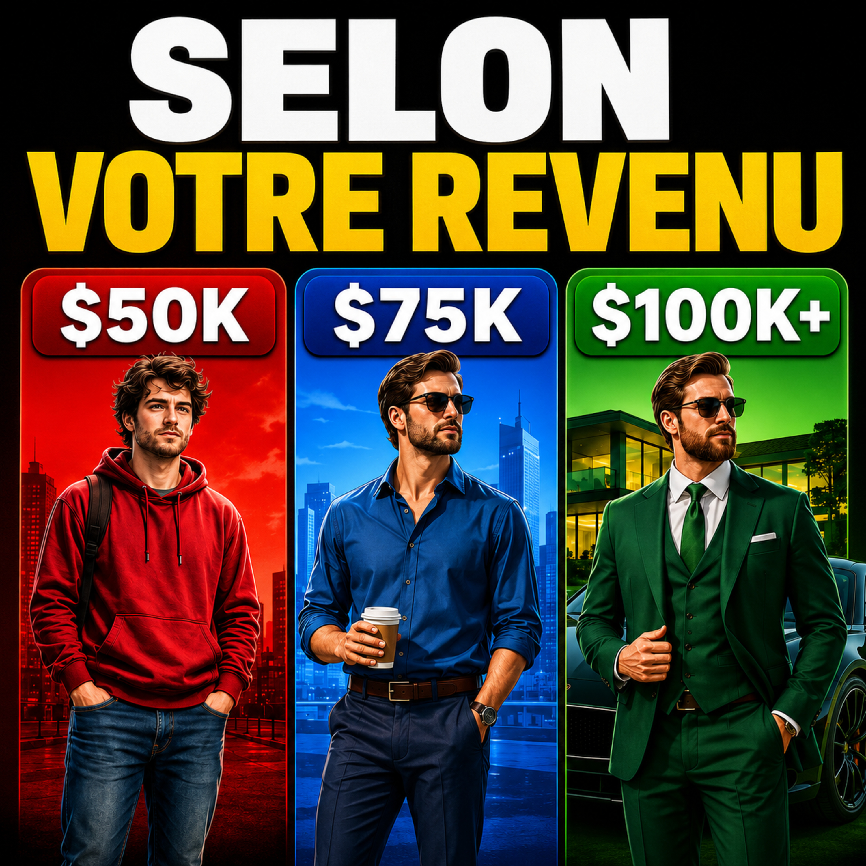 338 - La Meilleure Stratégie Financière selon votre Revenu (50k, 75k, 100k+)