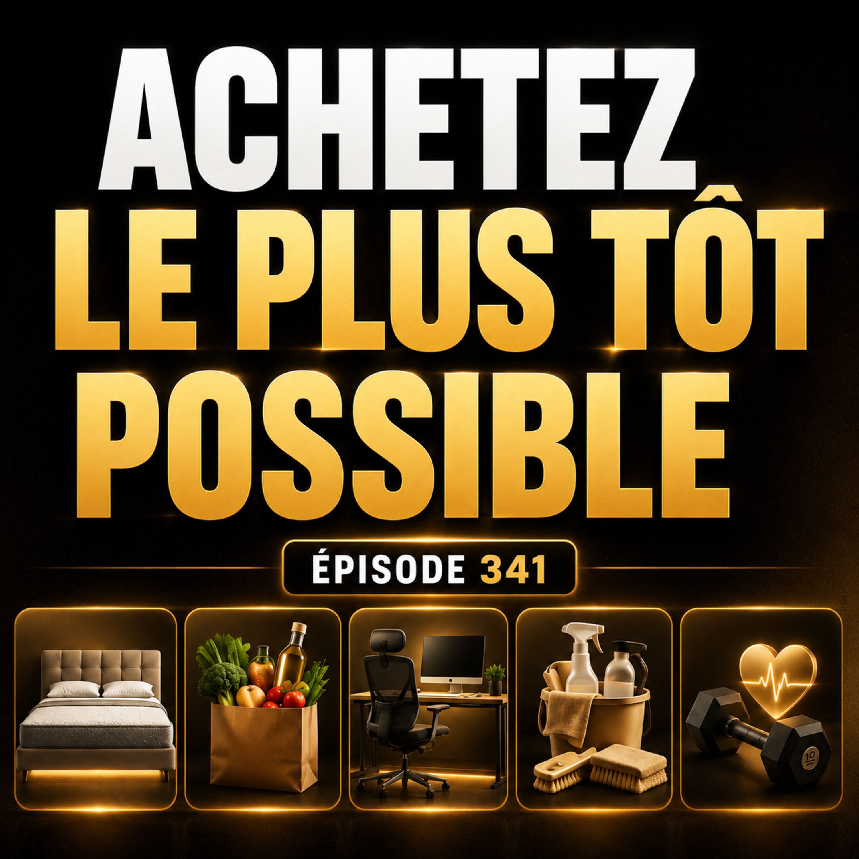341 - Si tu dois Dépenser de l'Argent, Achète ces 5 Choses en Premier