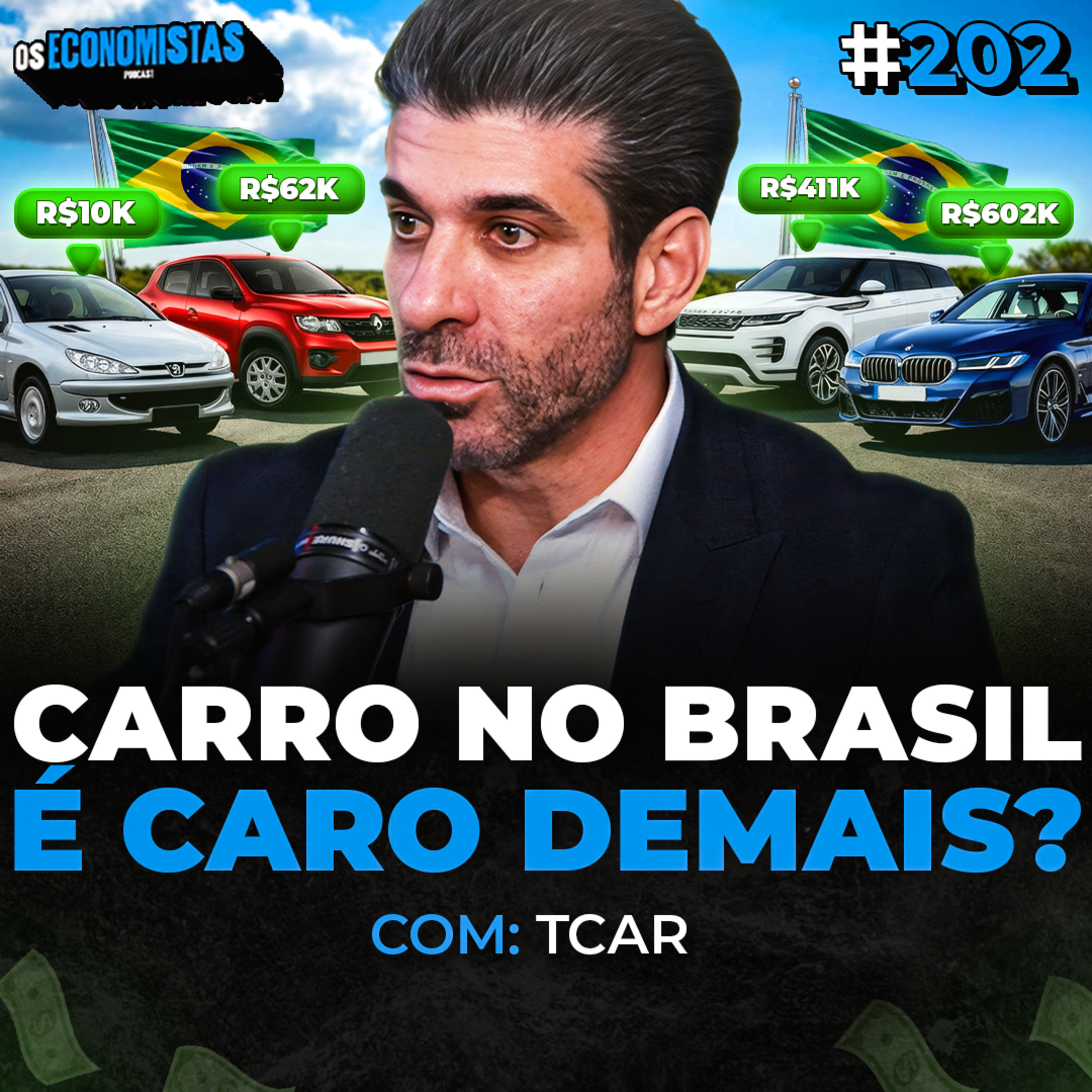 BMW, MERCEDES OU AUDI? QUAL CARRO DE LUXO COMPRAR EM 2026 (Com Tiago Tcar) | Os Economistas 202 episode artwork