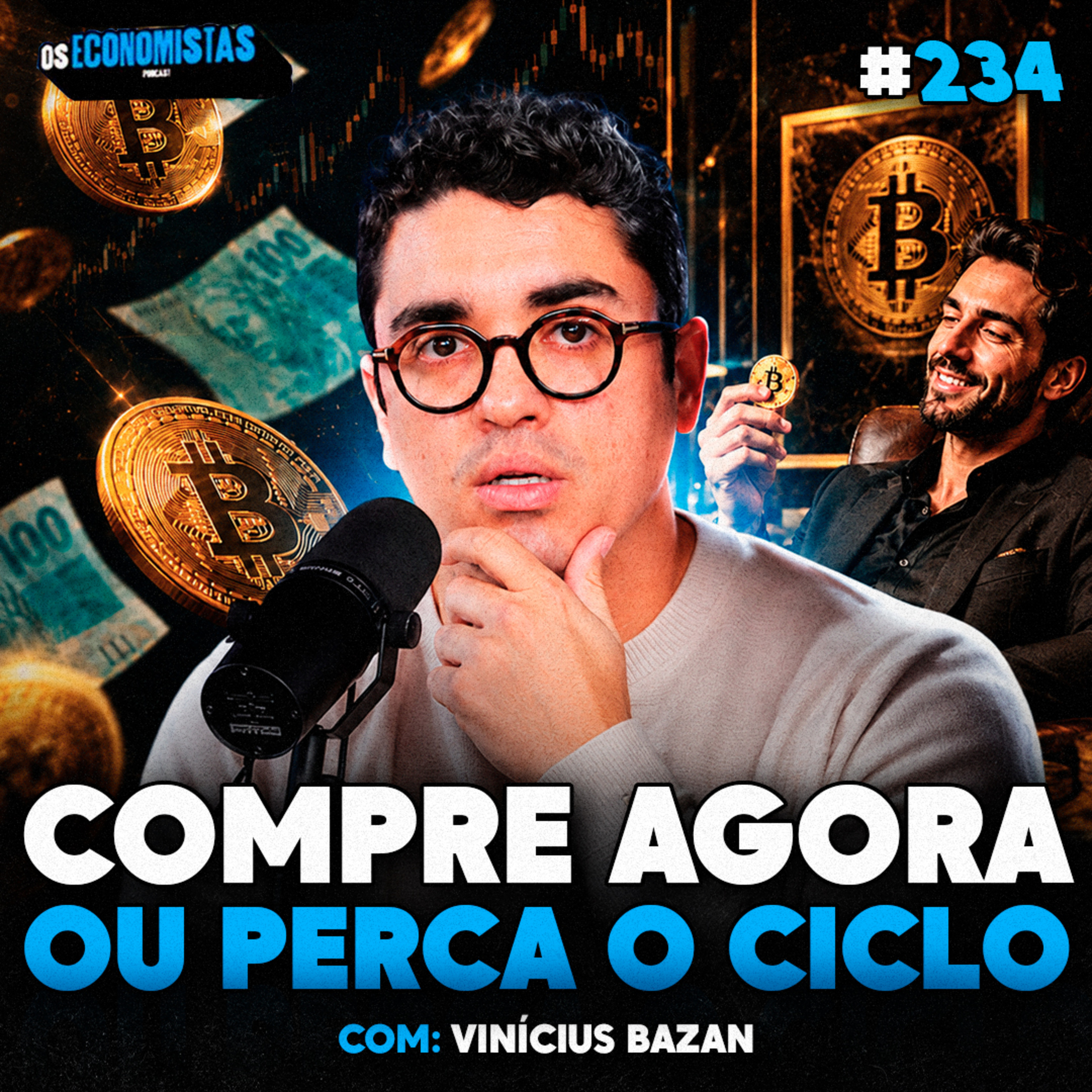 O FUNDO DO BITCOIN JÁ PASSOU? A ANÁLISE QUE NINGUÉM ESTÁ FAZENDO Vinícius Bazan | Os Economistas 234