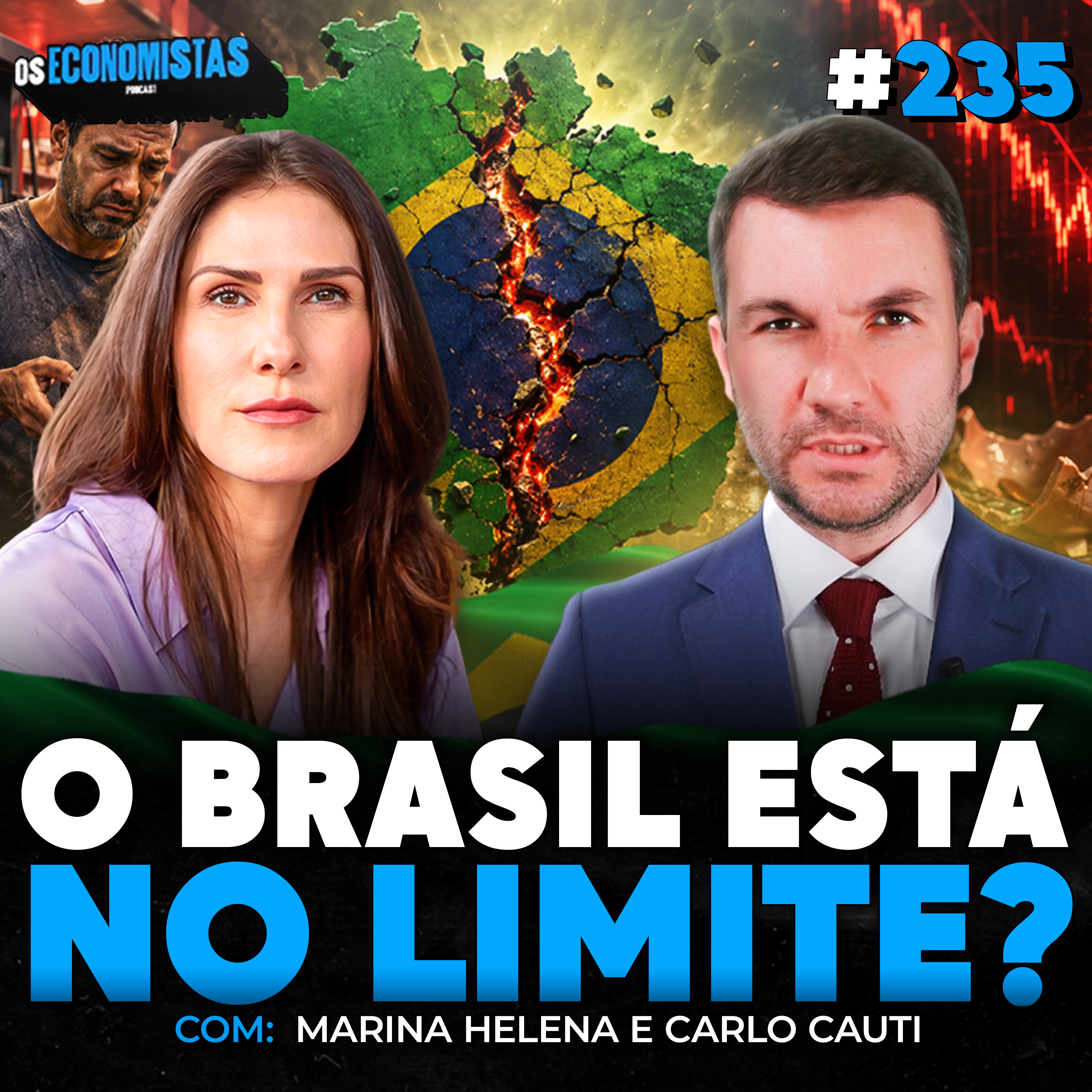A BOMBA-RELÓGIO FISCAL DO BRASIL | A DÍVIDA CHEGA A 82% (Com Marina Helena) | Os Economistas 235
