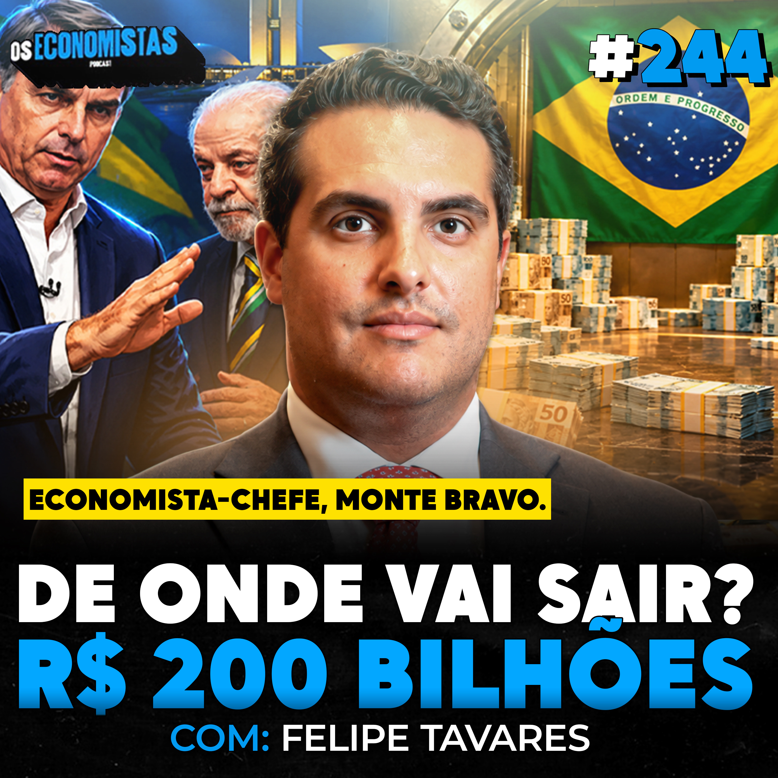 O QUE ACONTECE COM A DÍVIDA PUBLICA DEPOIS DA ELEIÇÃO | Os Economistas 244 episode artwork