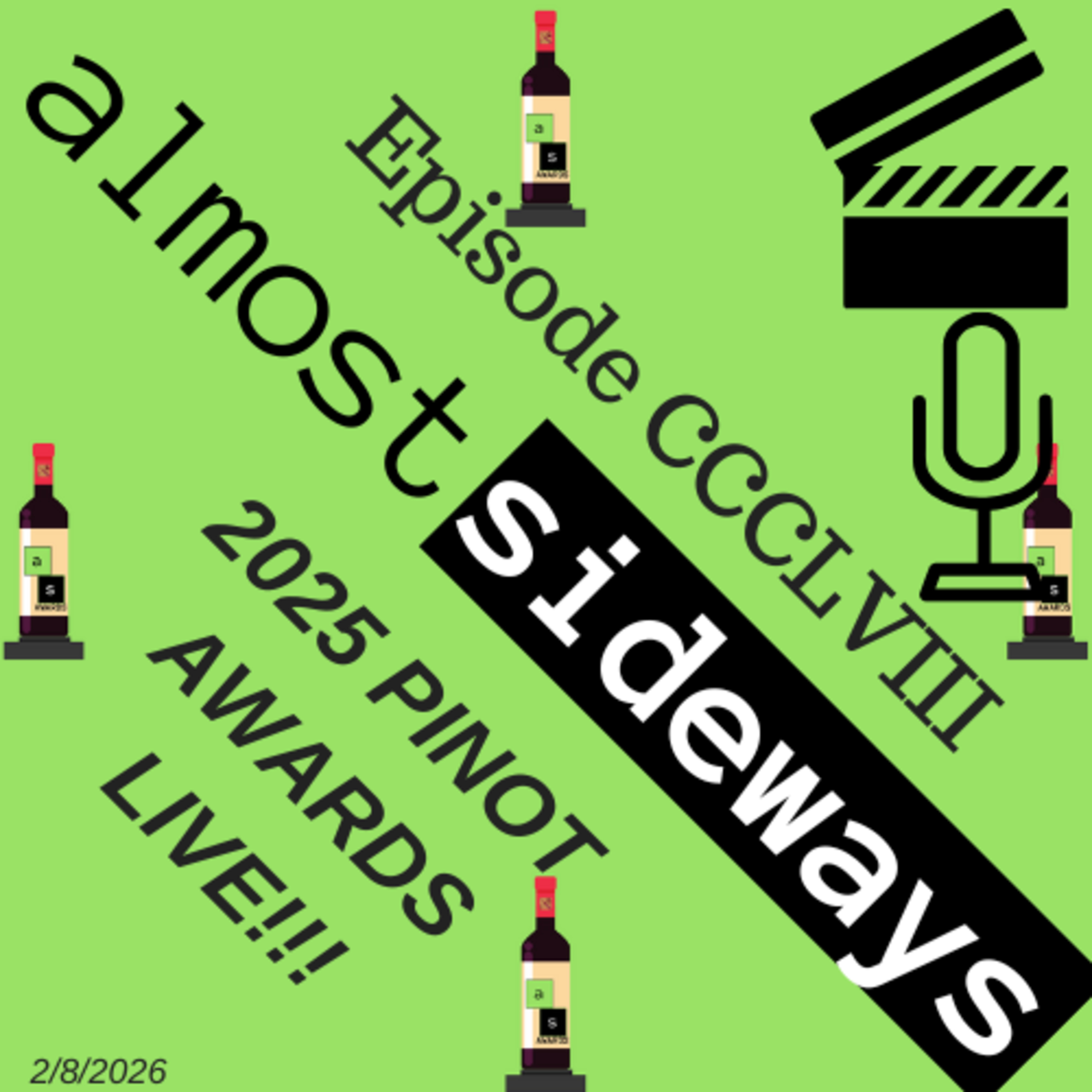 CCCLVIII: 2025 PINOTS - LIVE!