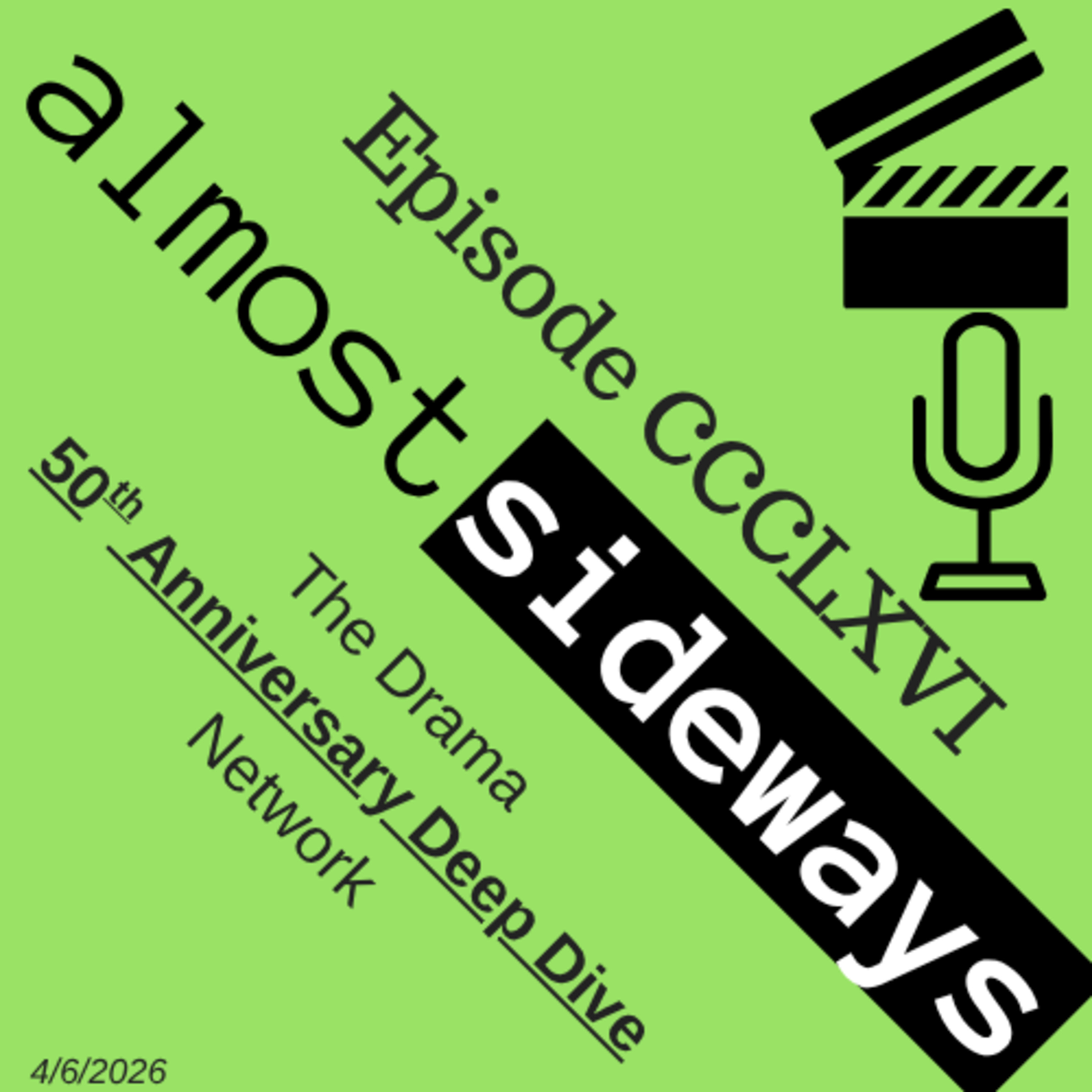 CCCLXVI: NETWORK 50TH ANNIVERSARY DEEP DIVE: The Drama