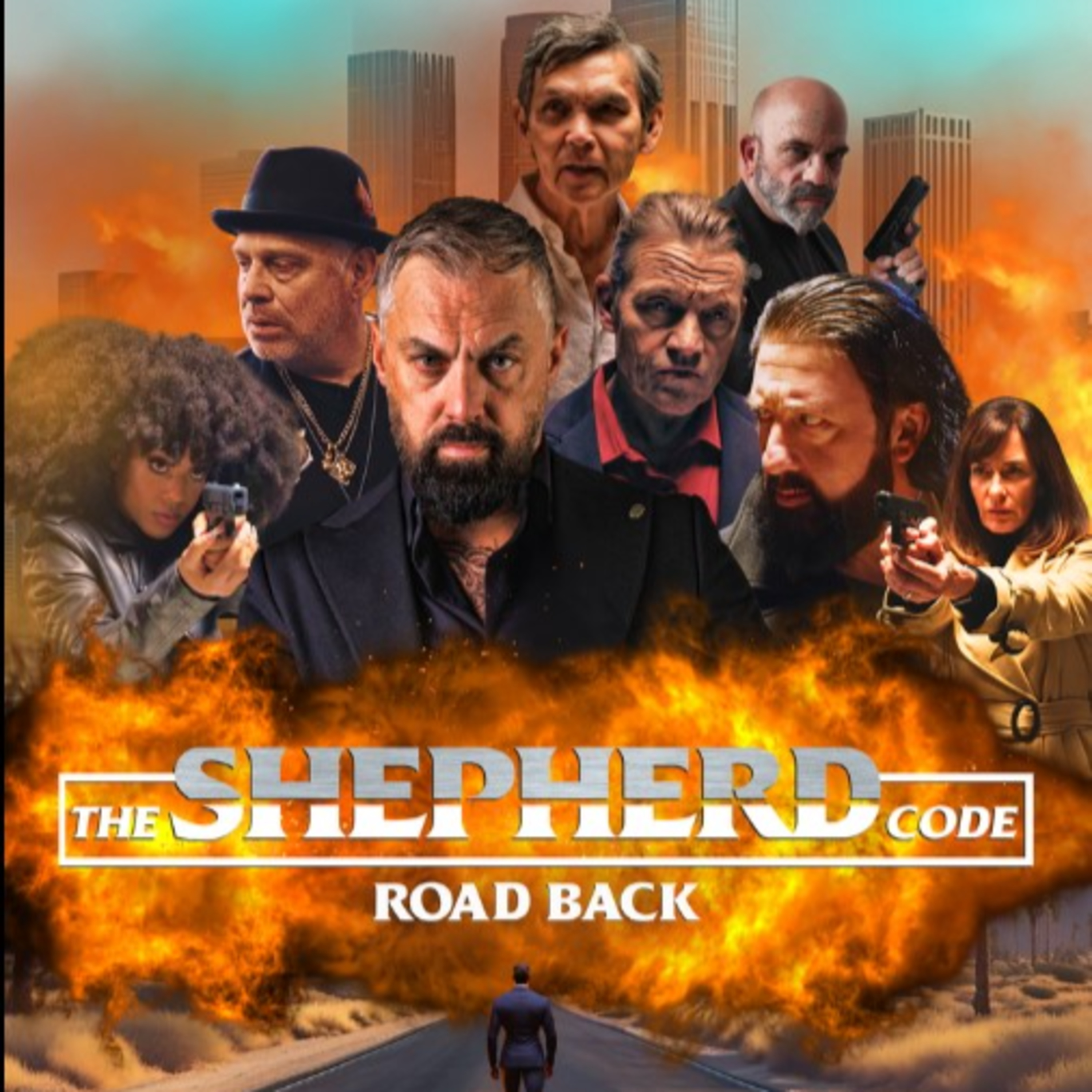 Exclusive Interview with the cast and directors of THE SHEPHERD CODE: ROAD BACK (2025)! (EP.501) episode artwork