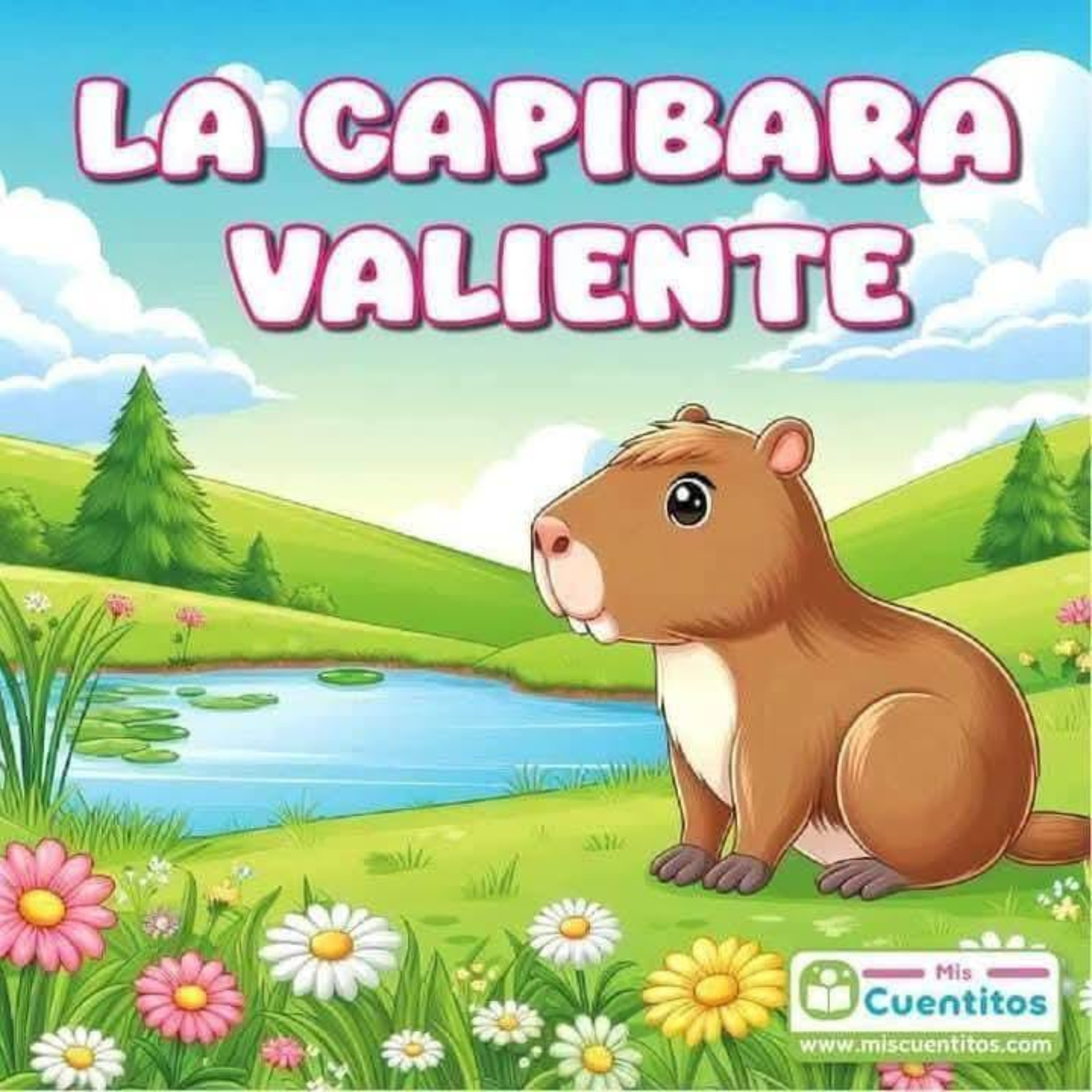 La capibara valiente.
