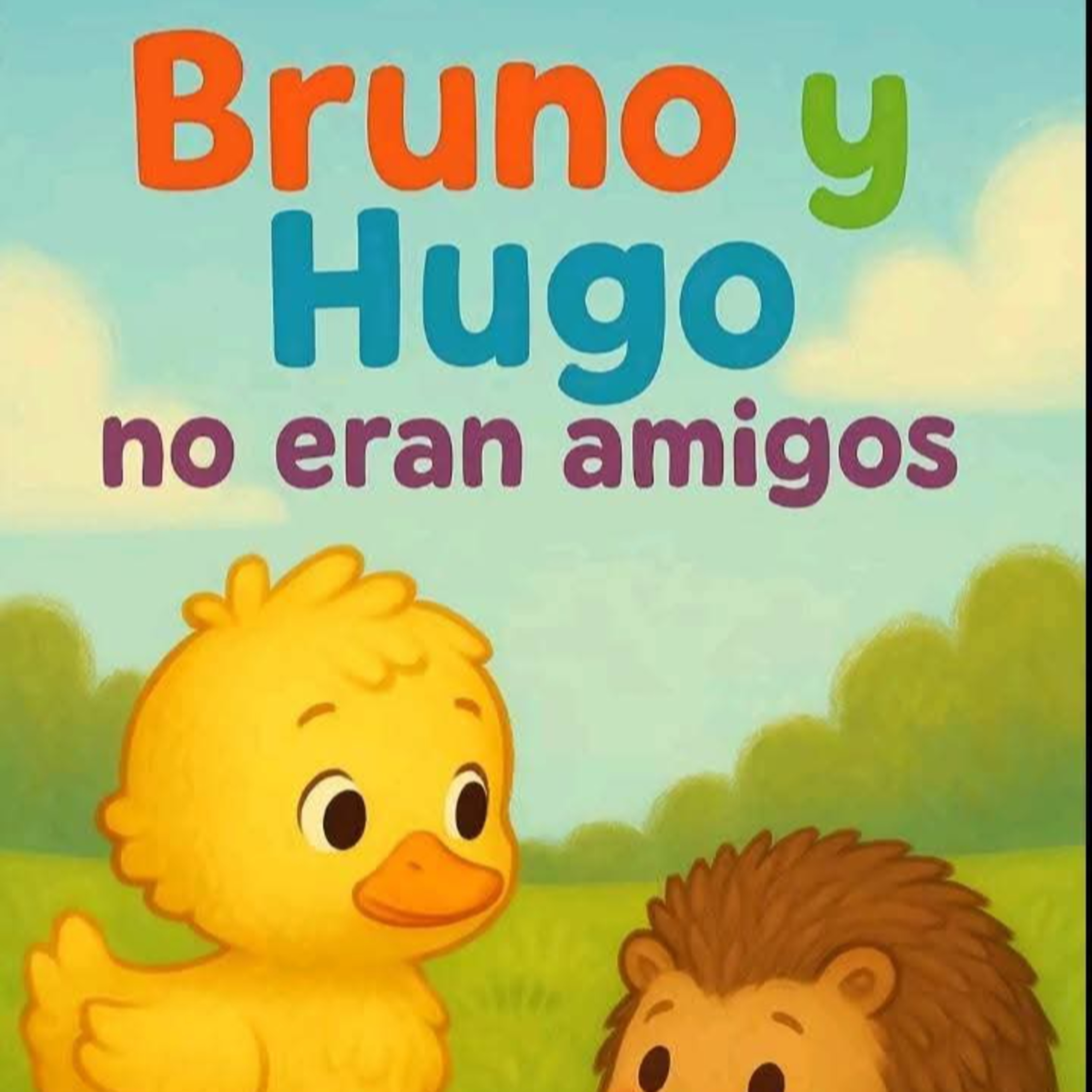 Bruno y hugo no eran amigos.