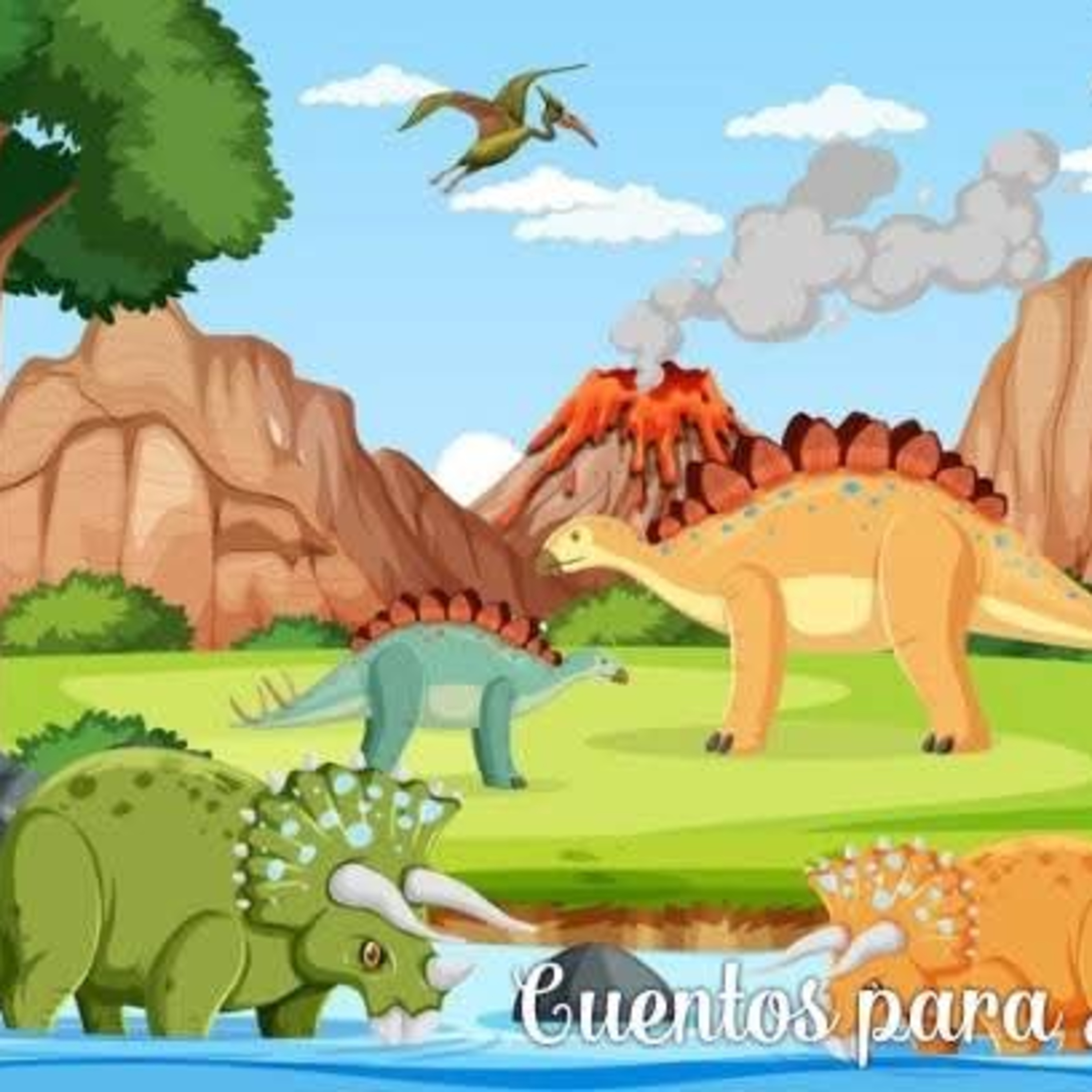 El dinosaurio pablo empieza de nuevo.